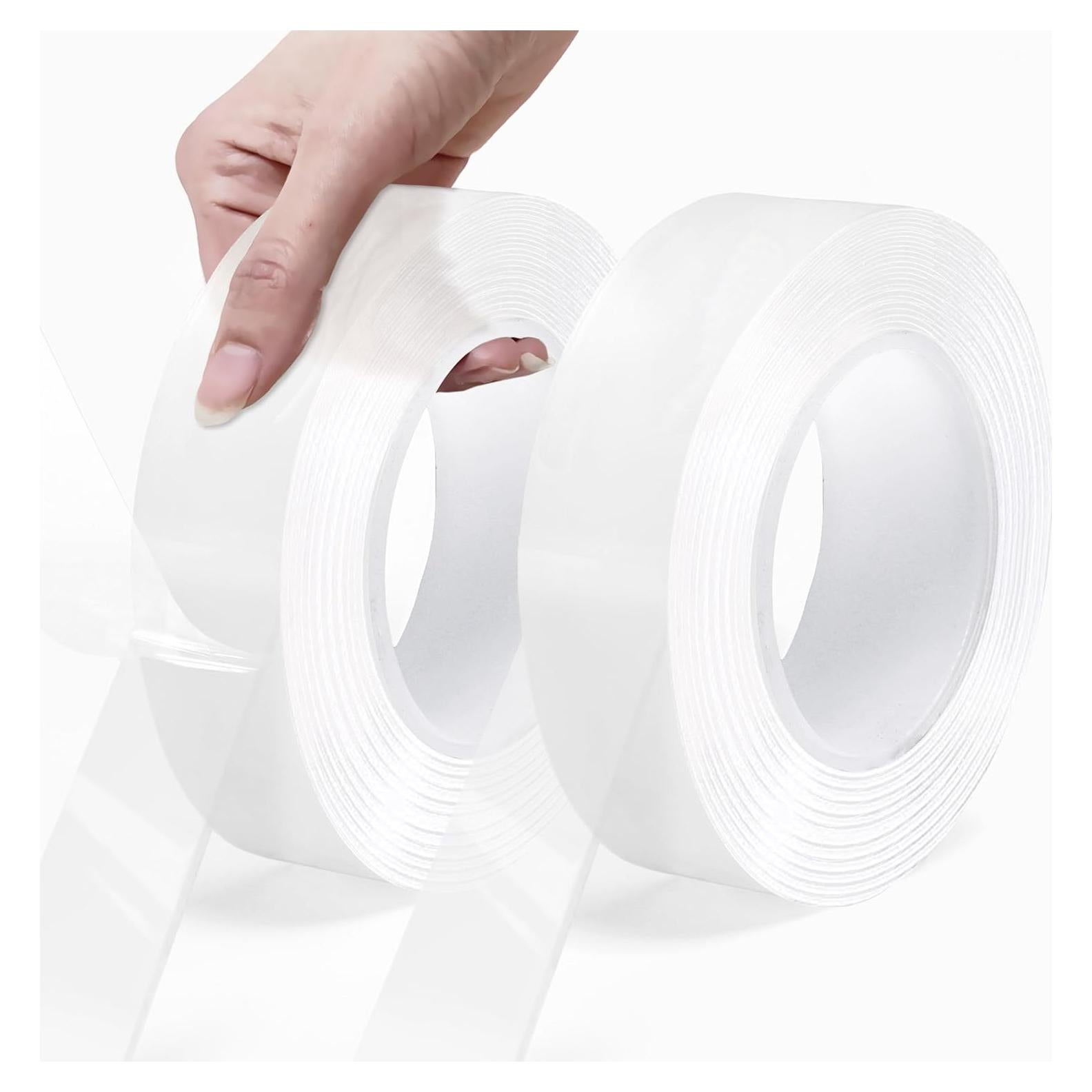 Cinta Doble Cara Nano Valley'sYuMiao 2 Rollos 20ft Transparente