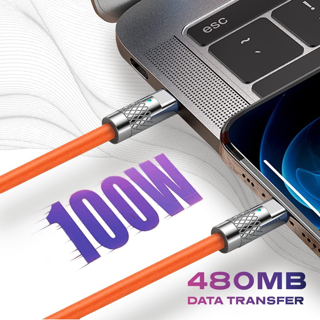 Cable Statik TSumoCharge USB C a USB C 2M 100W Carga Rápida