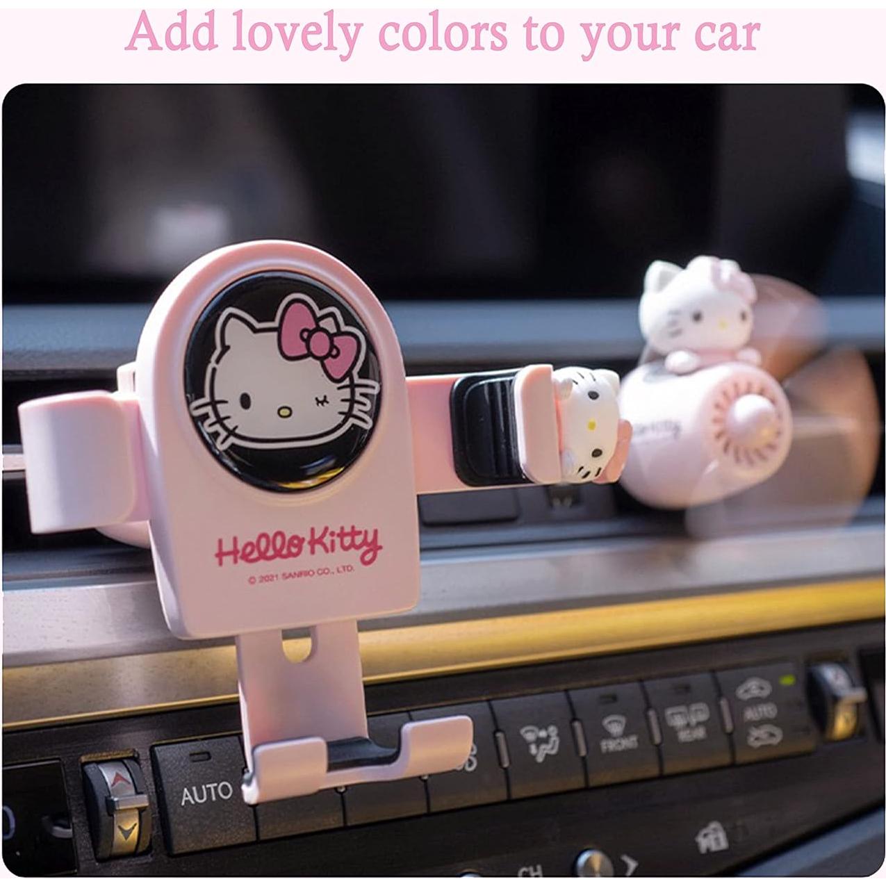 Soporte de Teléfono para Coche WIEEZN Rosa Ajustable