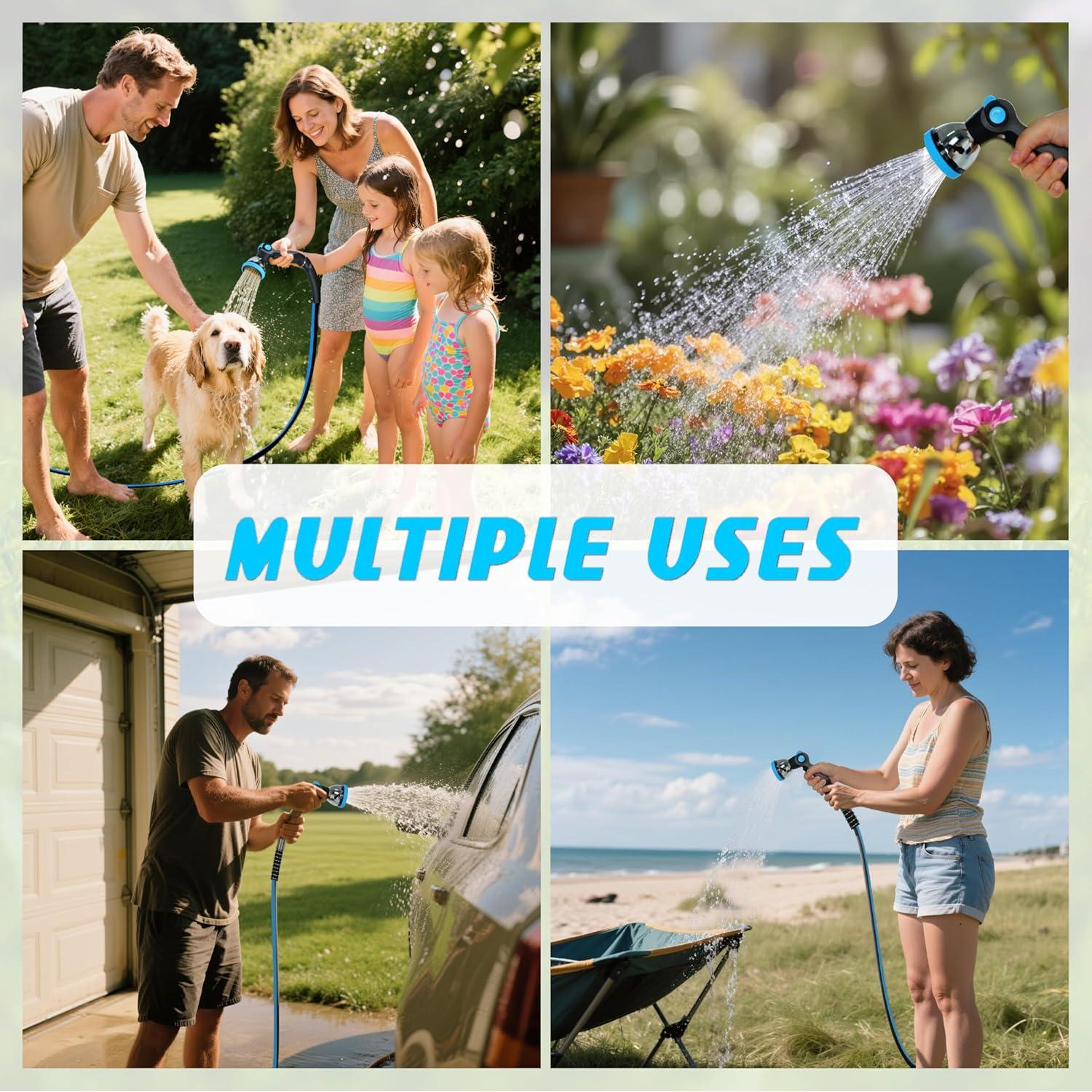 Carrete de Manguera Retráctil Relhost 1/2" x 19.81 m Gris