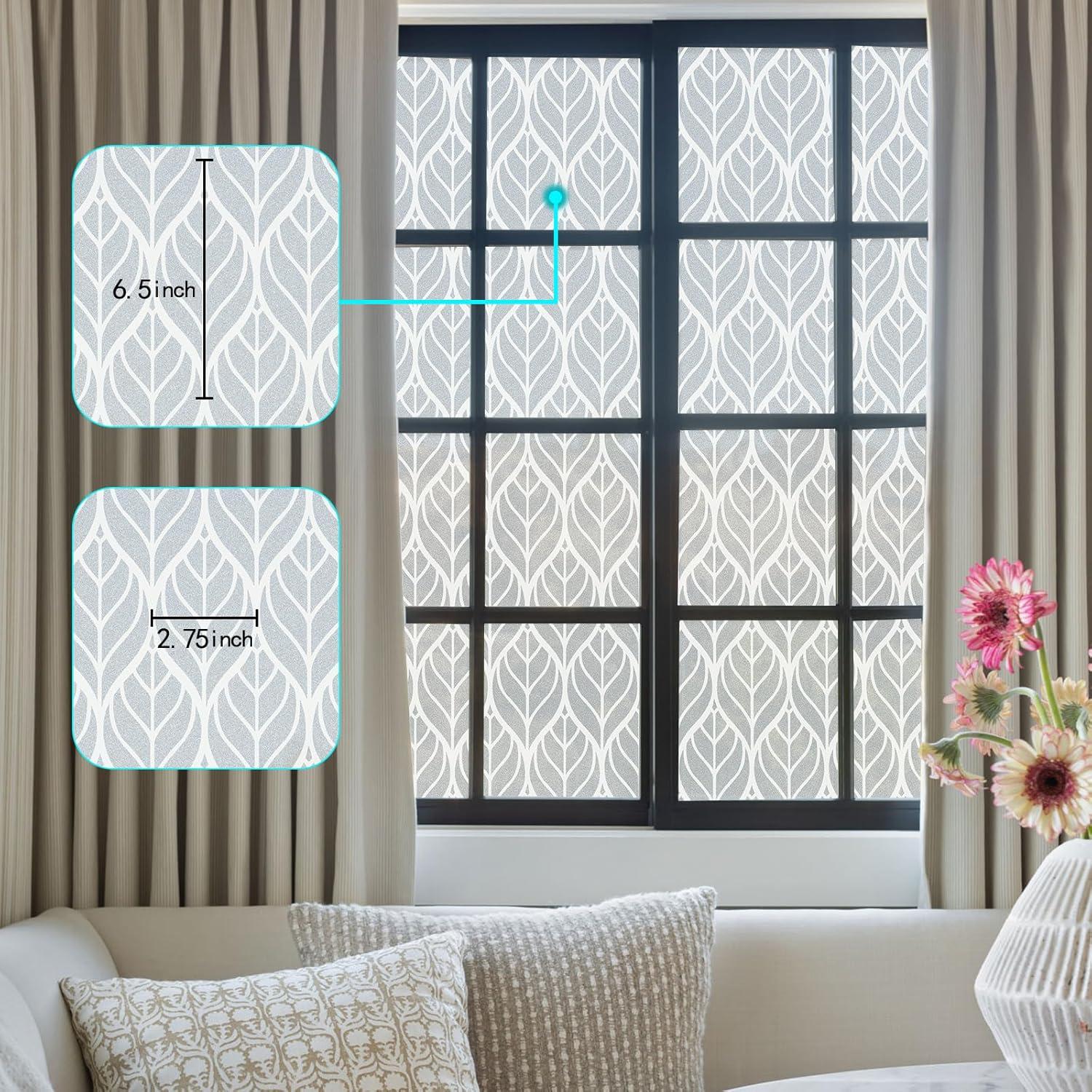 Película de Privacidad Frosted ConCus-T 44.5x200 cm Vinilo