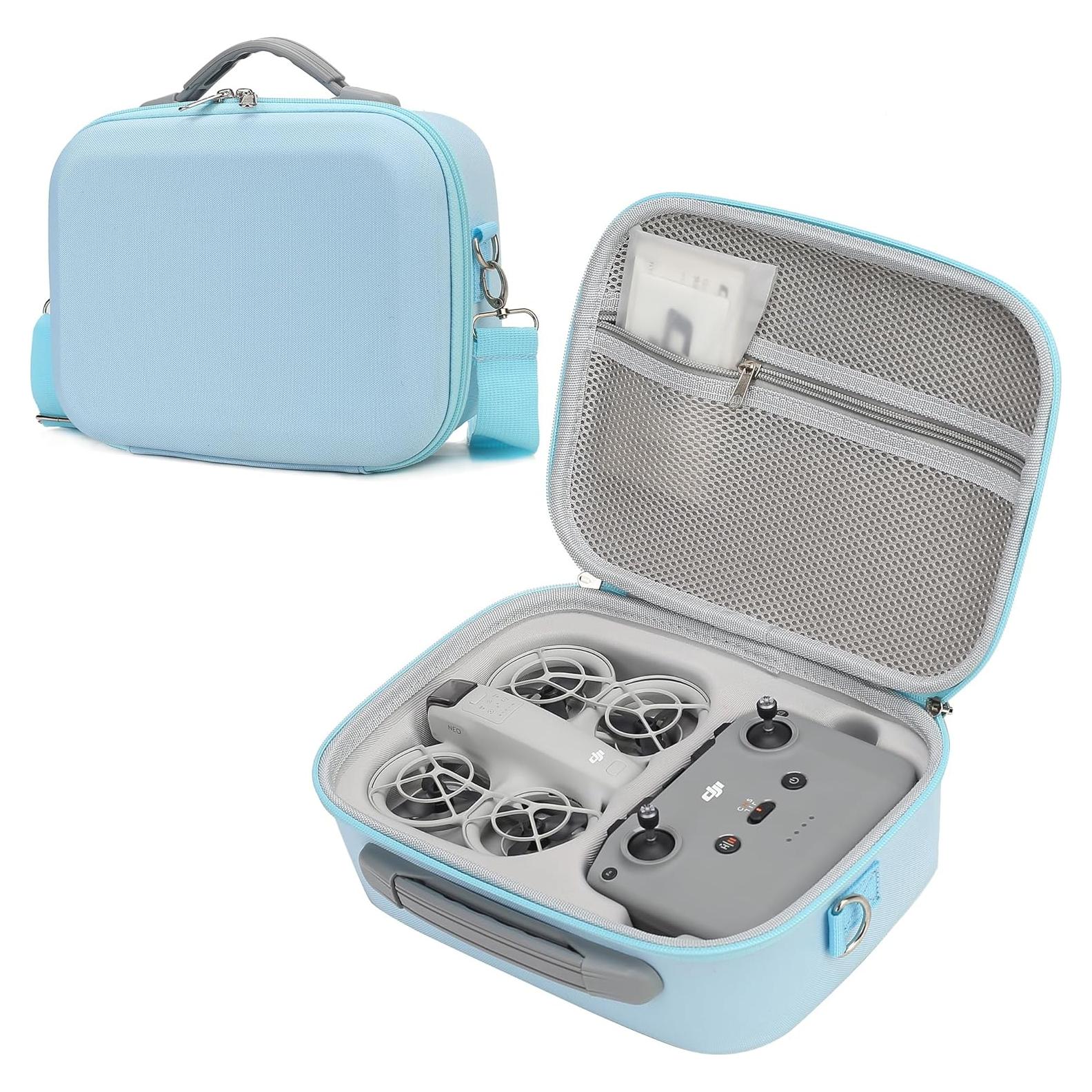 Funda de Transporte PONYRC para Dron DJI Neo Combo - Azul Claro