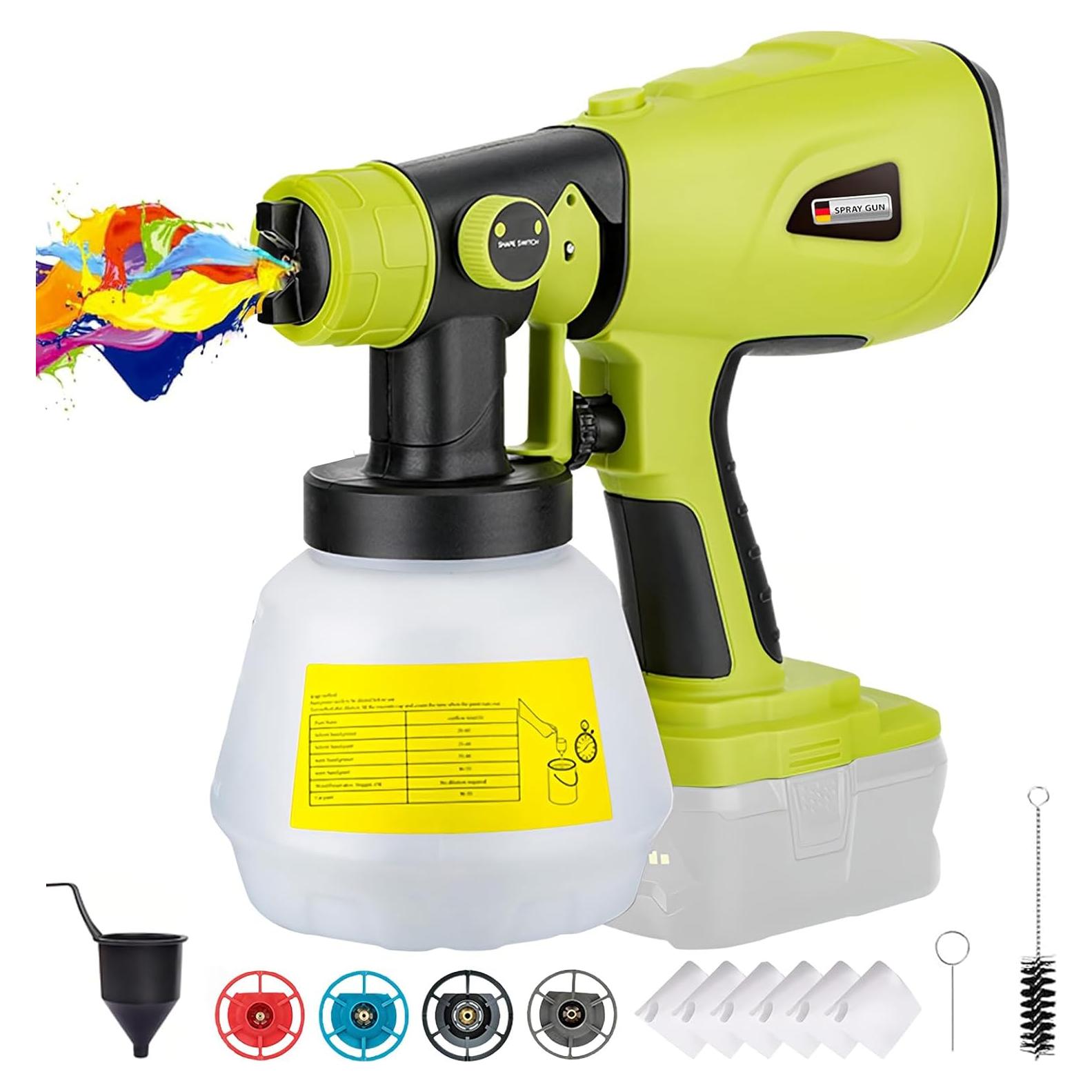 Pulverizador de pintura inalámbrico Hobby Colin LUB-PS001 1000ml