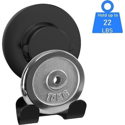 Ganchos de Ventosa Bathika para Baño y Cocina - Acero Inoxidable