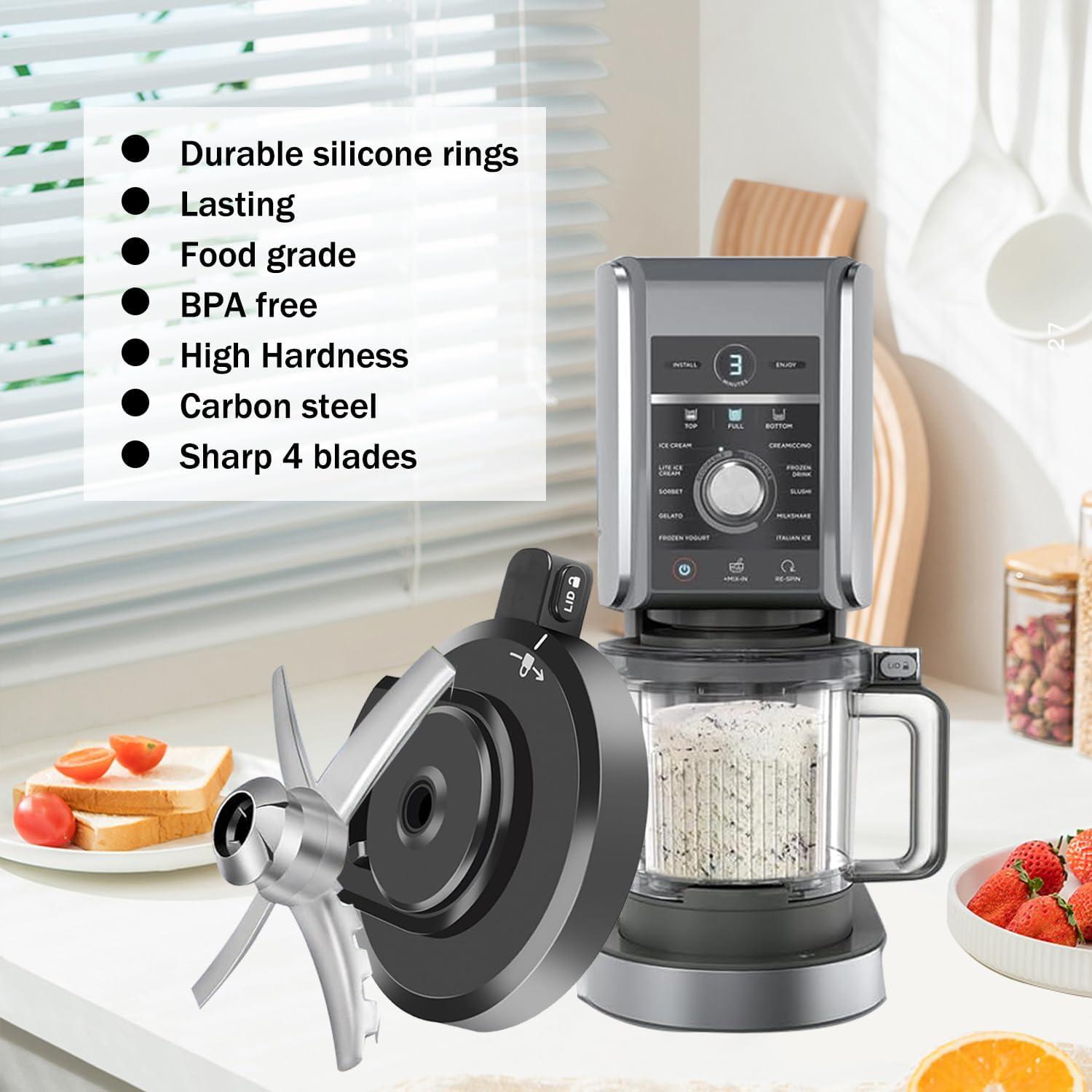 Tapa de Tazón Exterior Ninja Creami Deluxe NC500 NC501