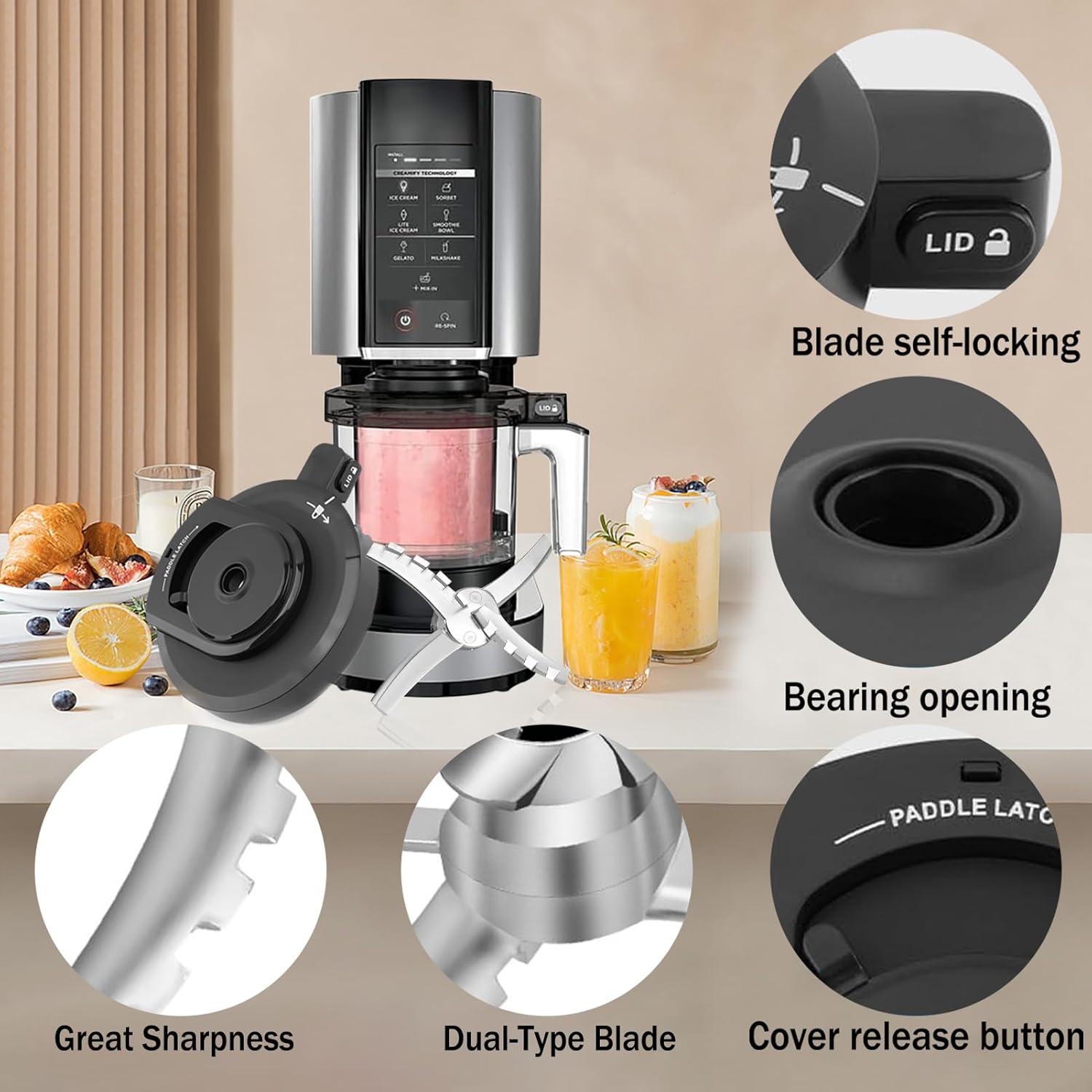 Tapa de Tazón Exterior Ninja Creami Deluxe NC500 NC501