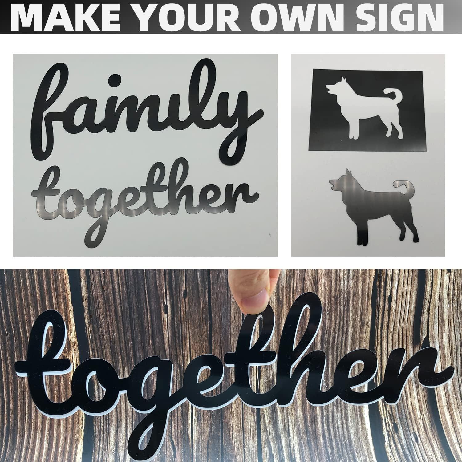 Hojas de Plástico Negro Opaco NEGLEX 12x12" 10 Piezas PET