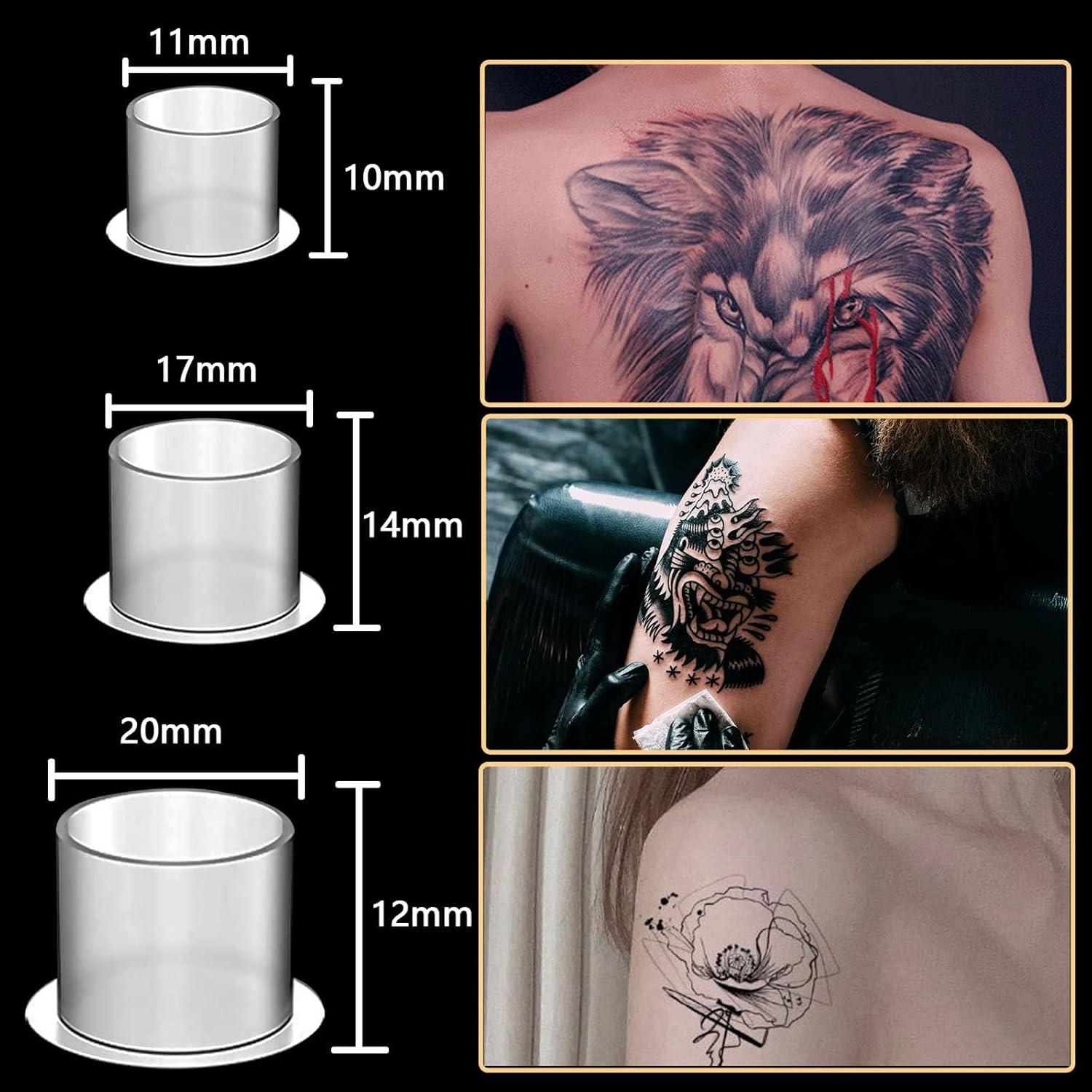Tazas de Tinta para Tatuajes SOTICA 1000pcs 11mm Plástico