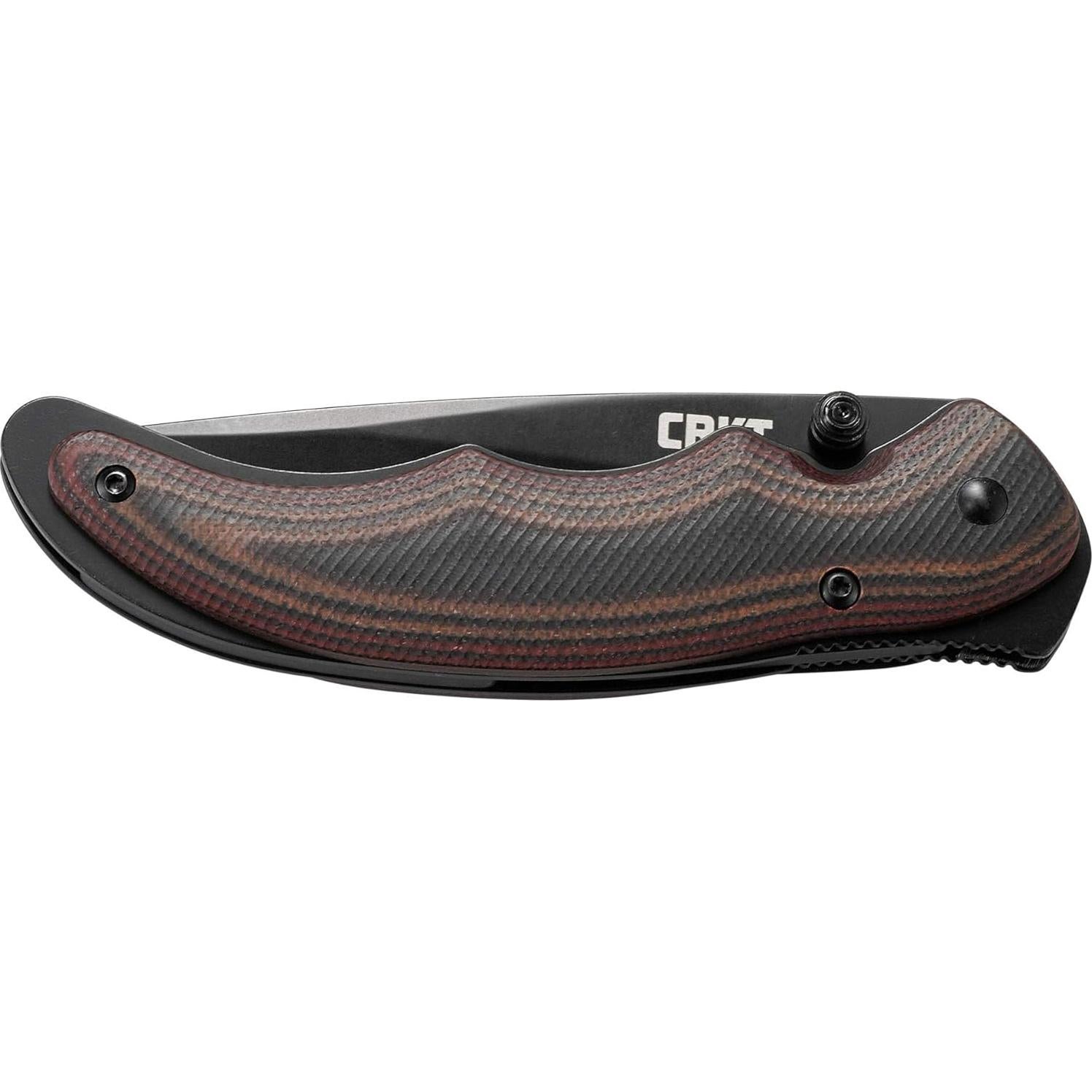 Cuchillo Plegable CRKT Endorser Negro 3.18" Asistido