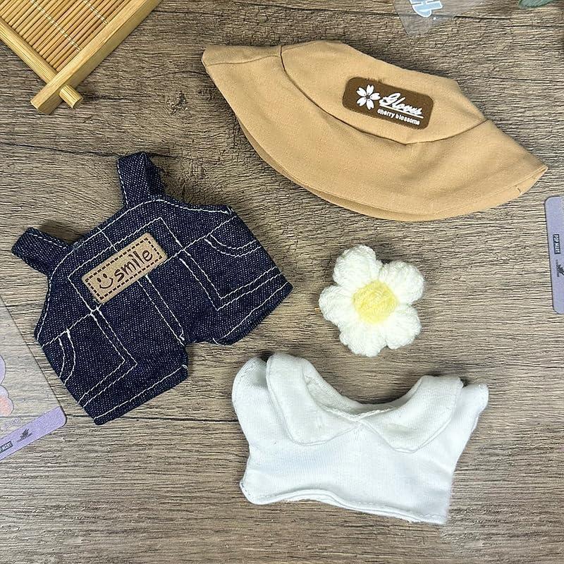 Conjunto de Ropa para Muñecas 17cm Vunpok - Flor Azul