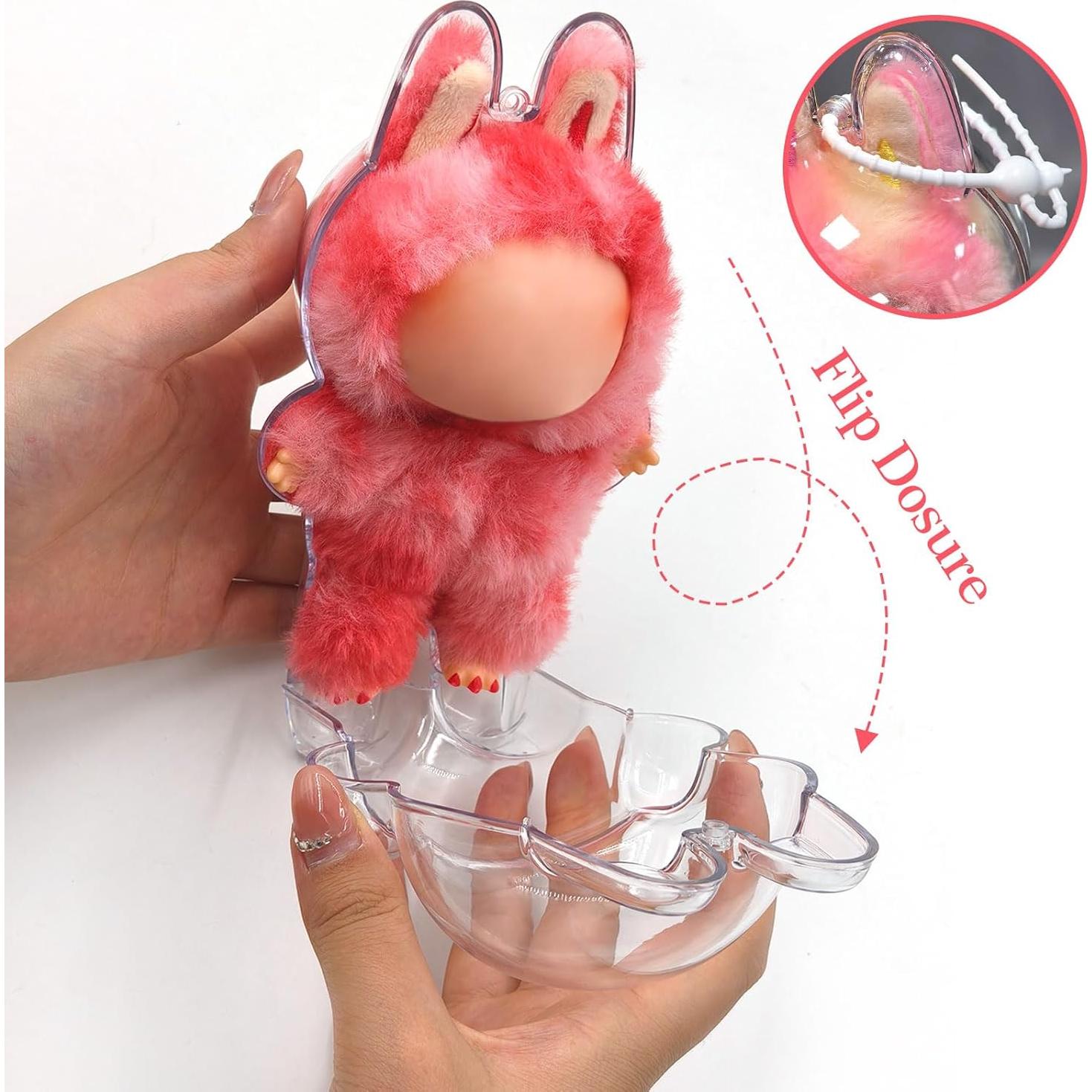 Funda Protectora para Muñeca Monstruo GGXDH 2PCS PVC Transparente