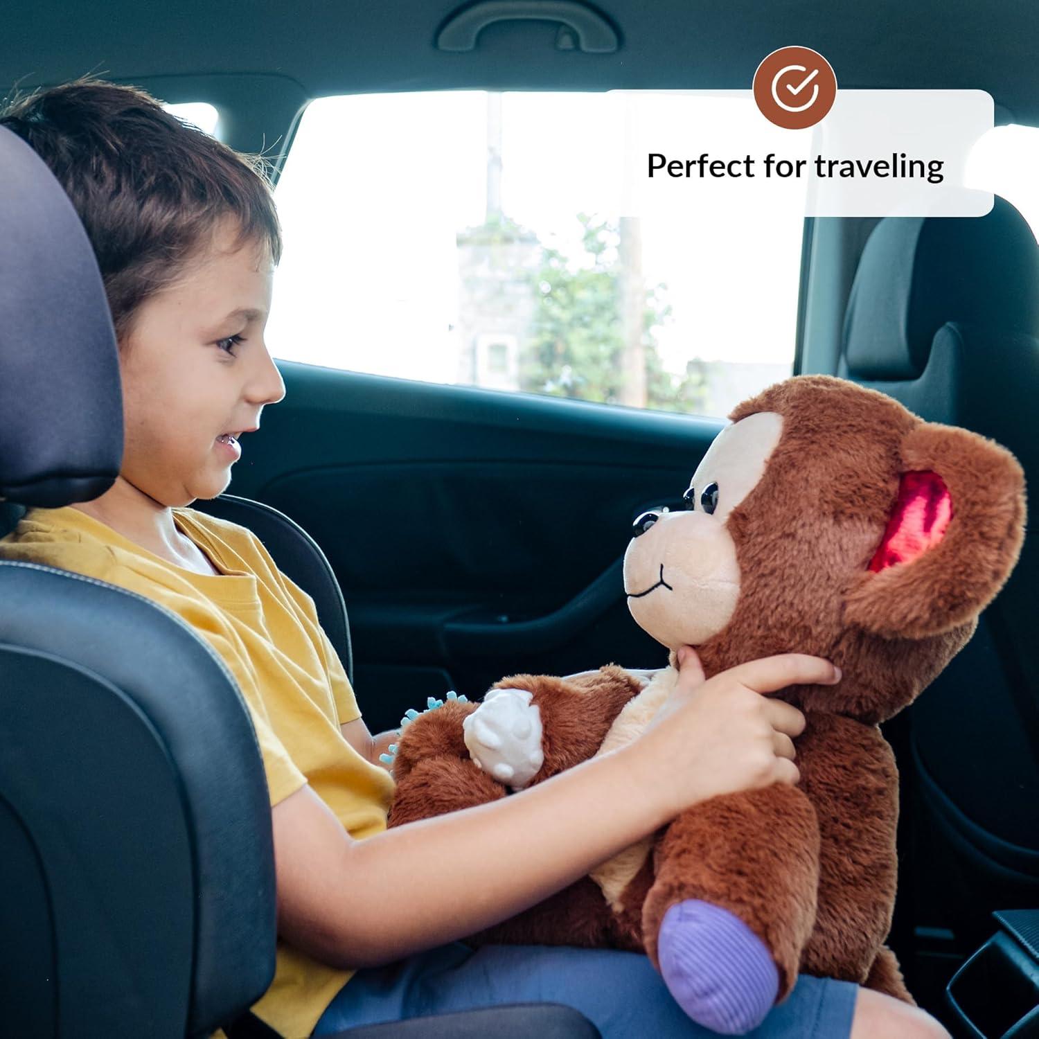 Peluche Sensorial Mono Grande Odoxia 35x25x10cm Antiestrés