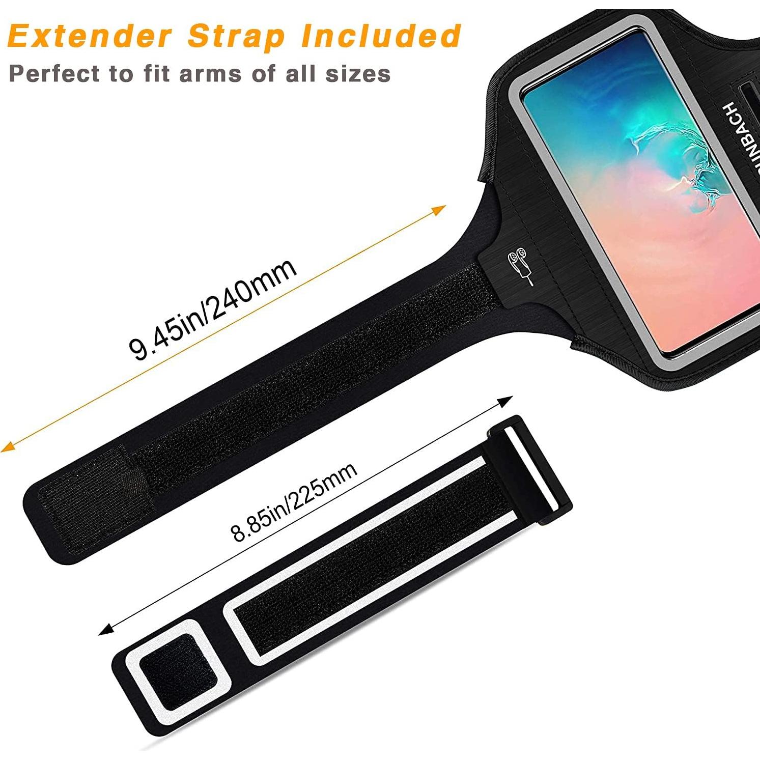 Brazalete RUNBACH para Samsung Galaxy hasta 15.7 cm Negro