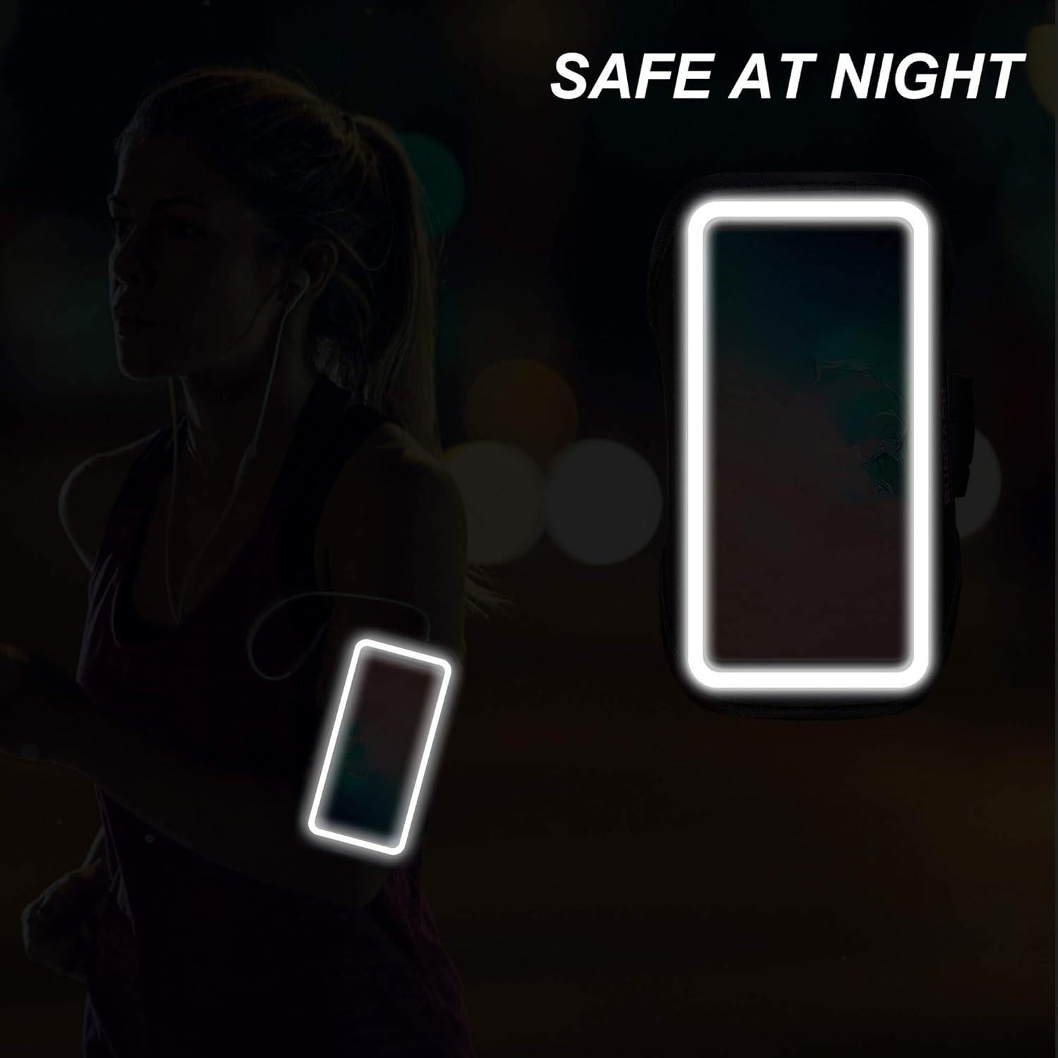 Brazalete RUNBACH para Samsung Galaxy hasta 15.7 cm Negro