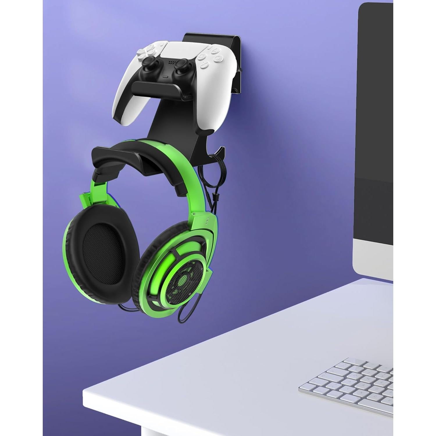 Soporte para Controlador y Auriculares 6amLifestyle Negro