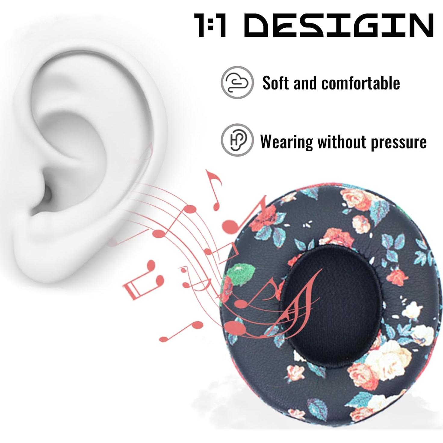 Almohadillas de Reemplazo ACCIUK para Beats Solo3/Solo2 - Gel Ice Feel