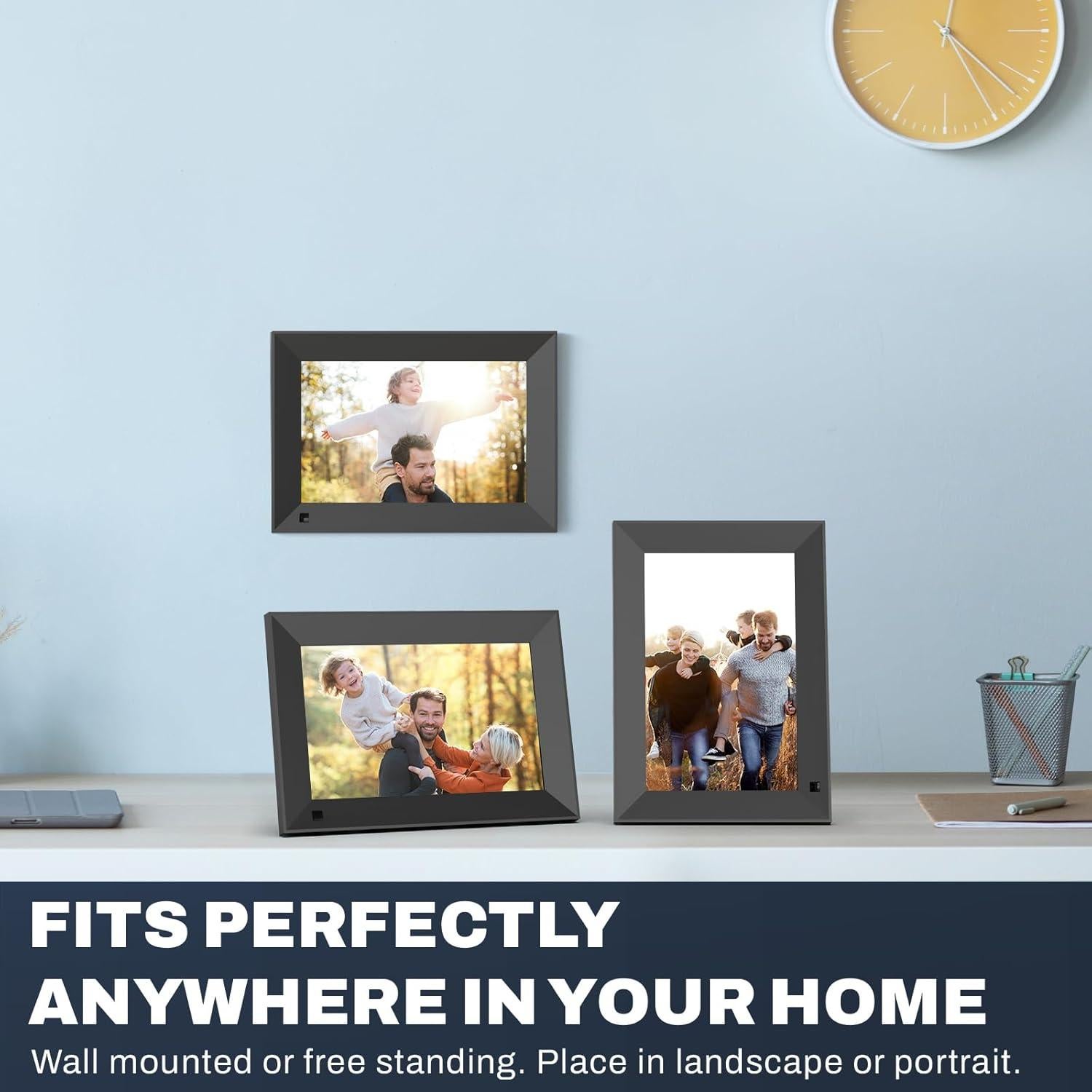 Marco Digital Inteligente Arktronic 8" WiFi Pantalla Táctil HD