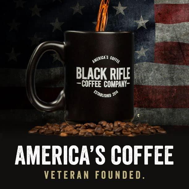 Cápsulas de Café Black Rifle Coffee Company CAF Tostado Medio 12 Unidades