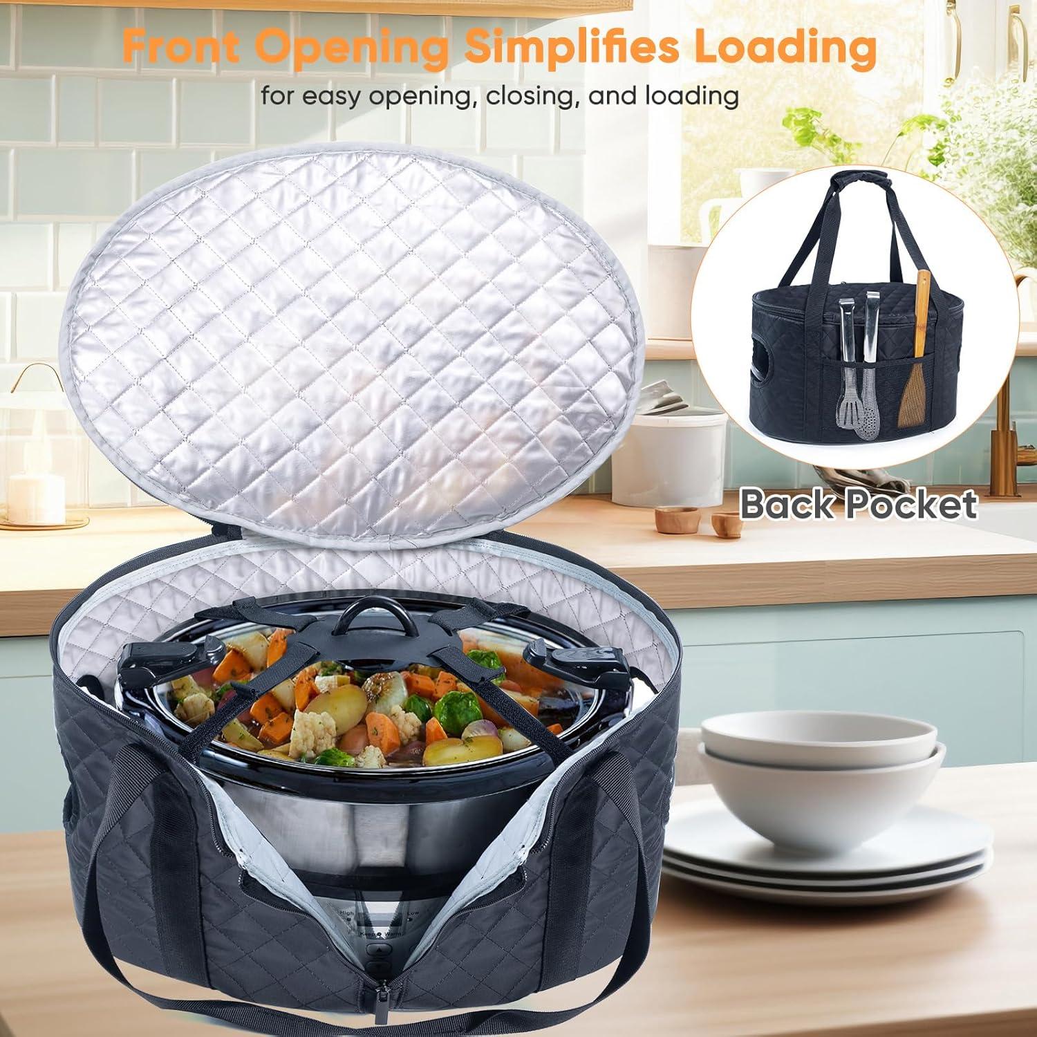 Bolsa de Transporte para Olla de Cocina Lenta BAGSPRITE 6-8 Qt