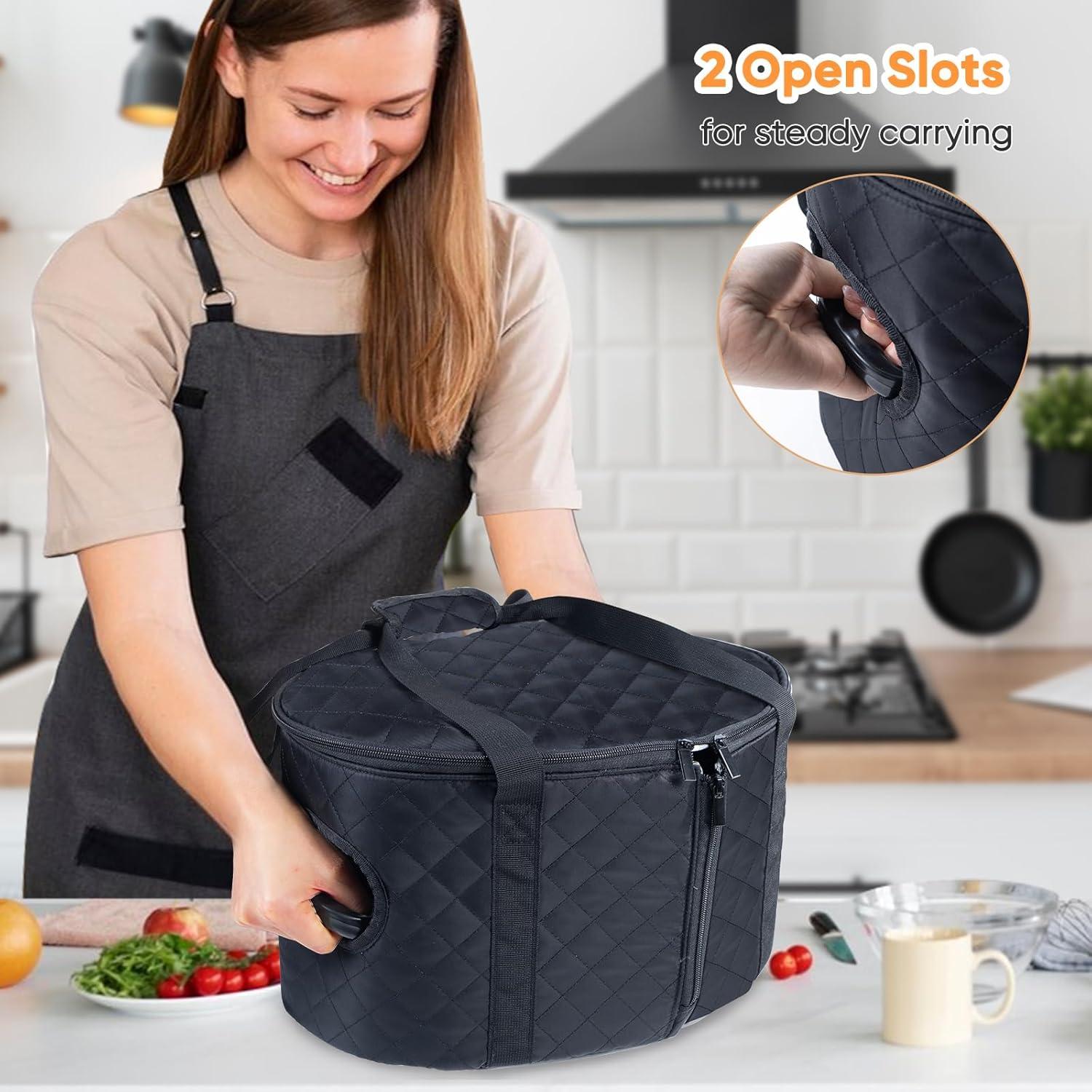 Bolsa de Transporte para Olla de Cocina Lenta BAGSPRITE 6-8 Qt