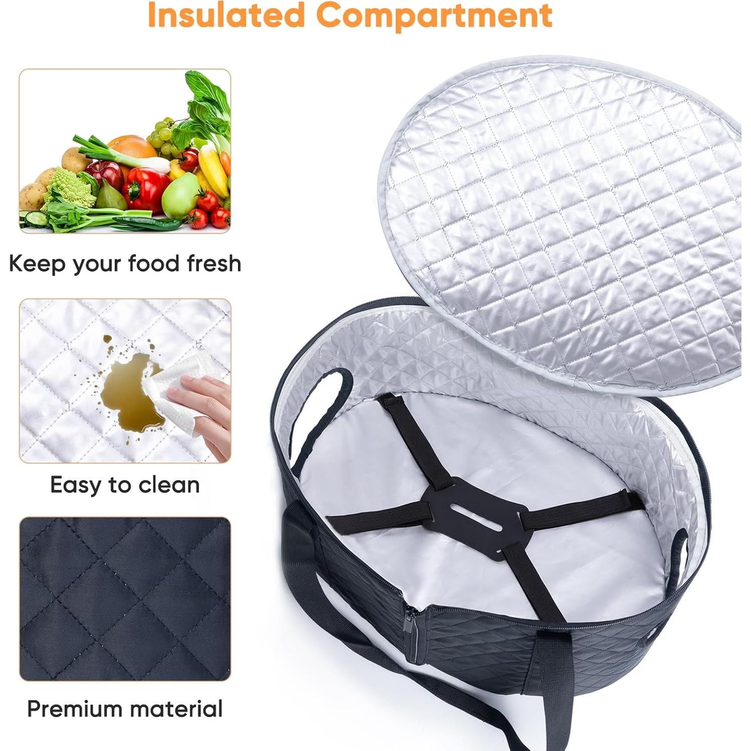 Bolsa de Transporte para Olla de Cocina Lenta BAGSPRITE 6-8 Qt