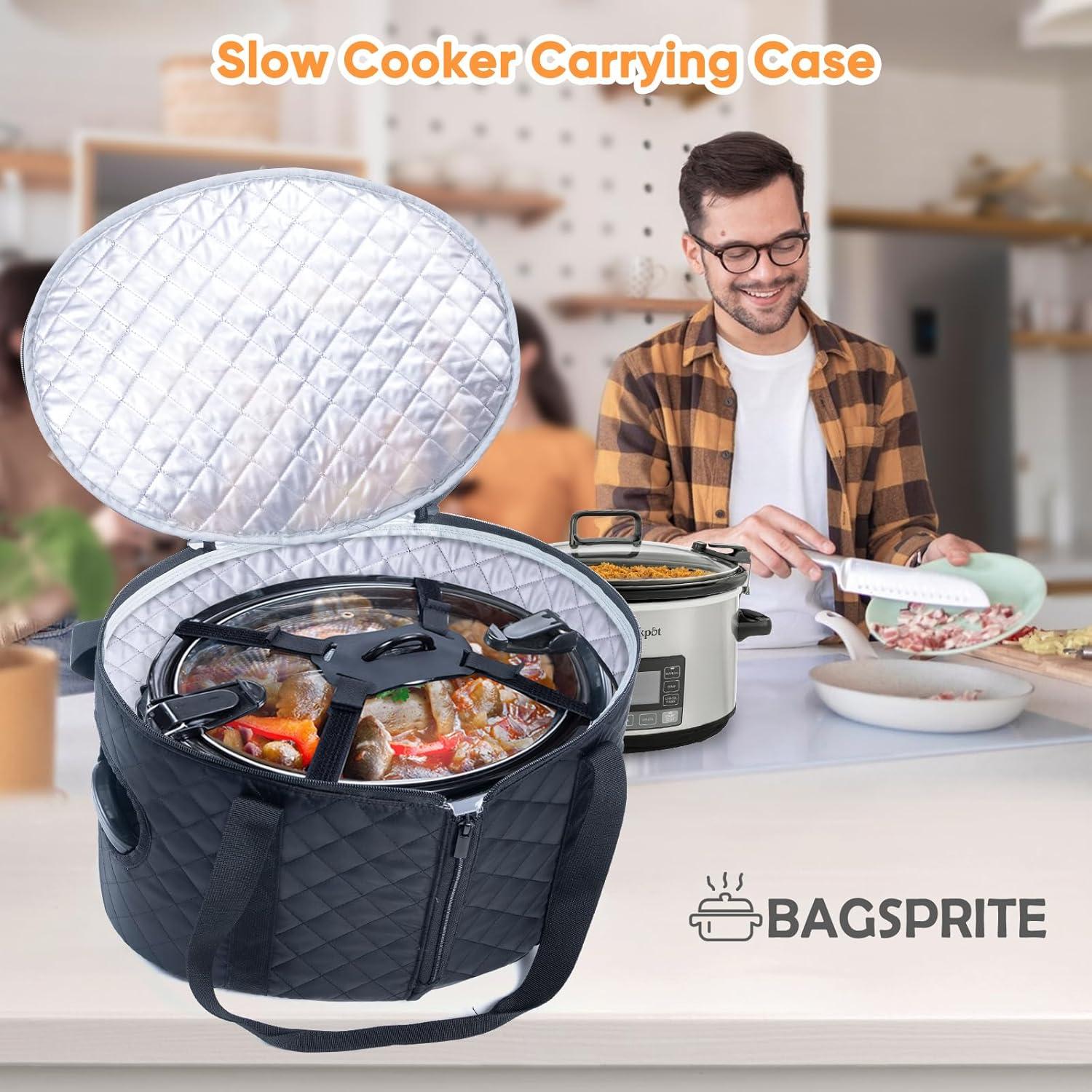 Bolsa de Transporte para Olla de Cocina Lenta BAGSPRITE 6-8 Qt