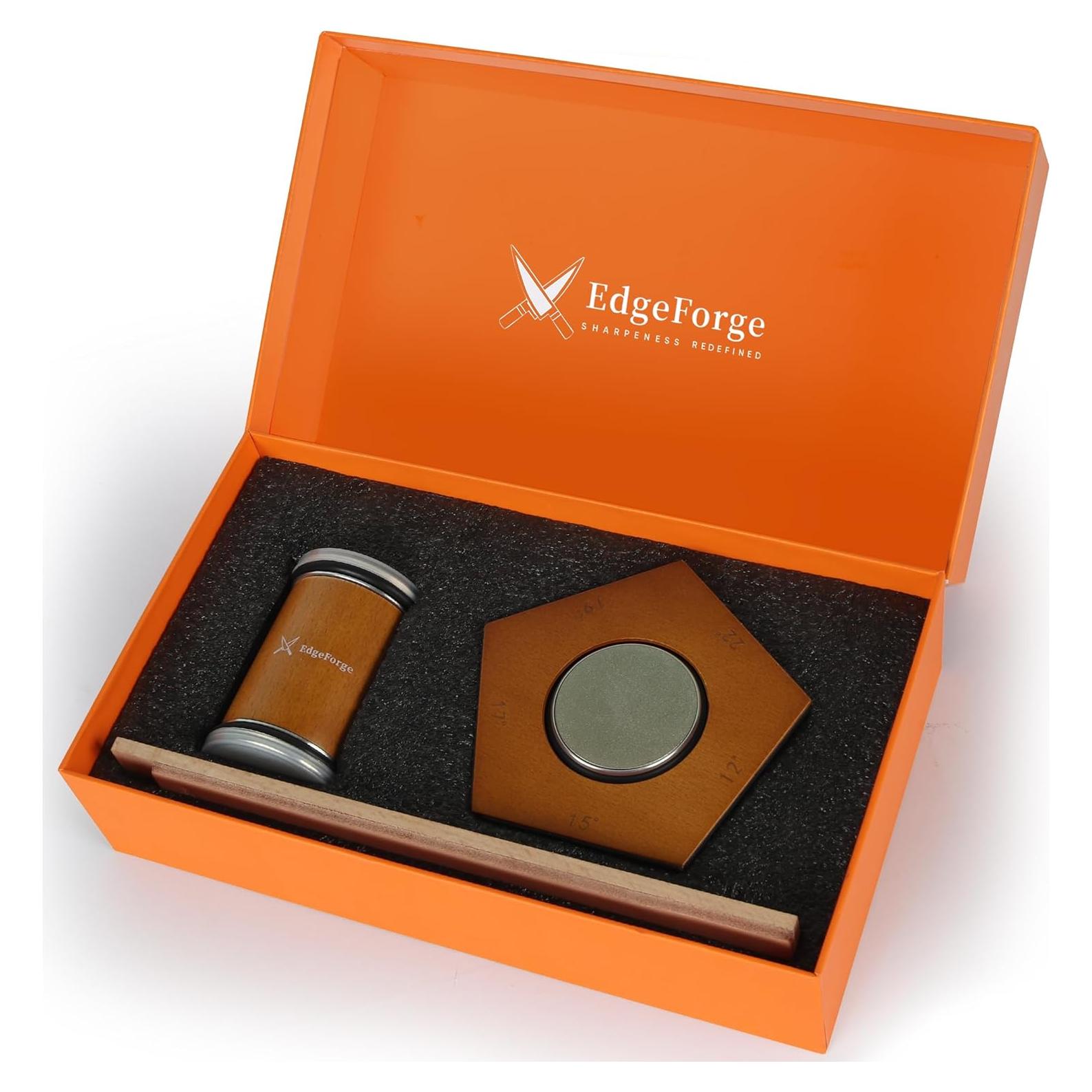 Afilador de cuchillos EdgeForge Kit Completo 5 Ángulos