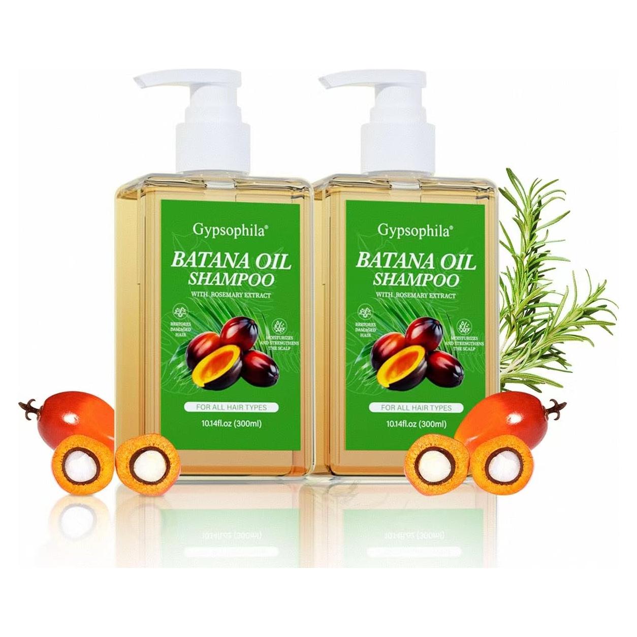 Champú de Aceite de Batana y Romero Gypsophila 600 ml 2 Pack