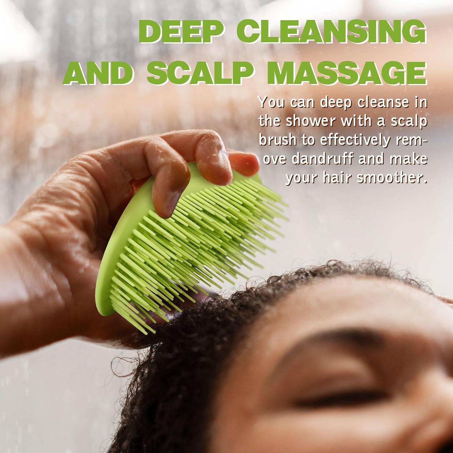 Masajeador de cuero cabelludo Daily Gard MZ020 Verde