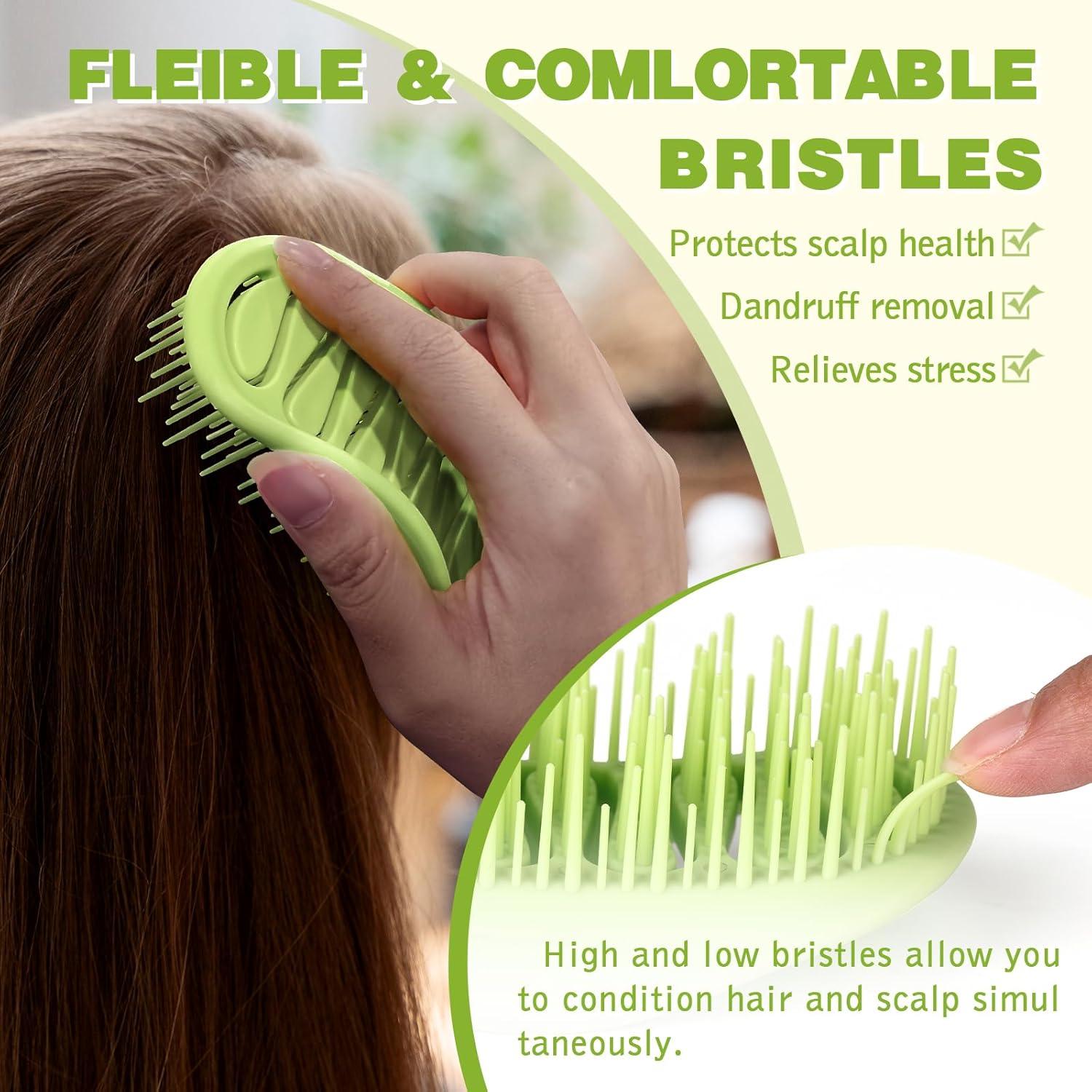 Masajeador de cuero cabelludo Daily Gard MZ020 Verde