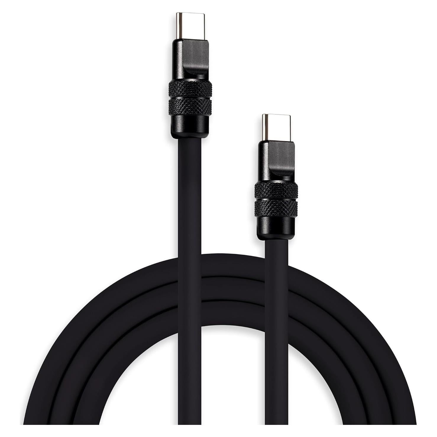 Cable USB-C Chubby Edición Samurai 0.5m Carga Rápida Negro