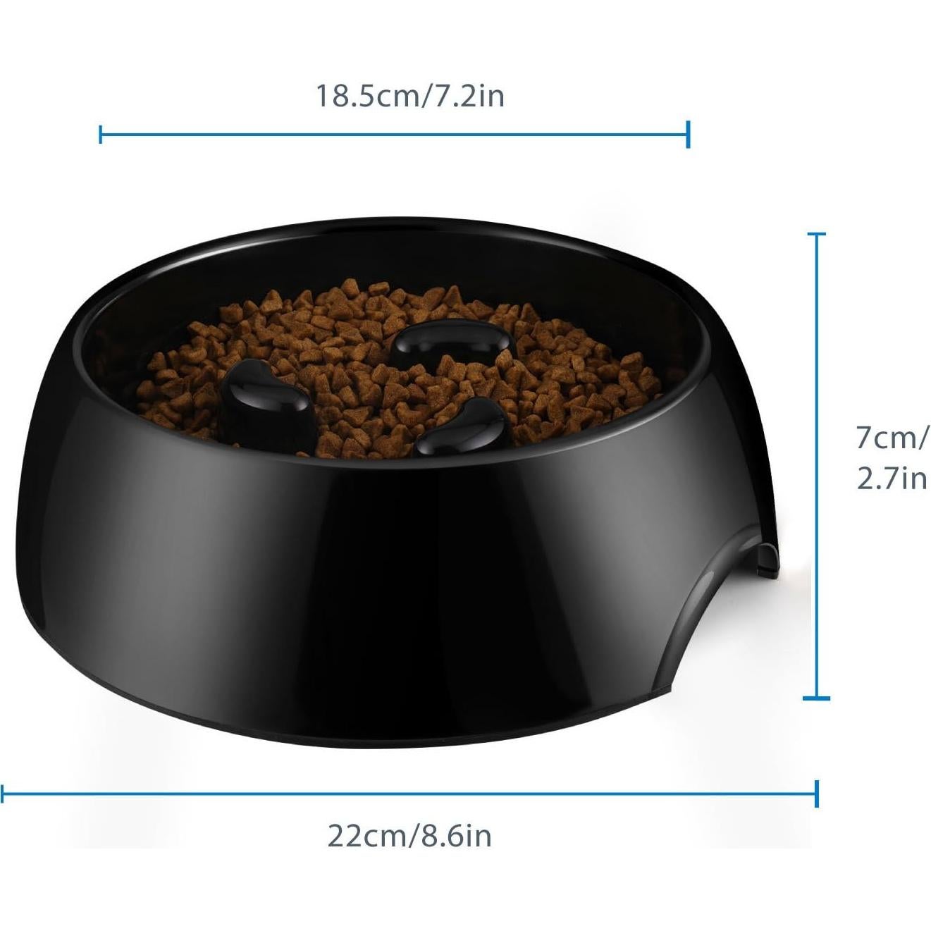 Cuenco Antideslizante para Perros Flexzion 600ML - Alimentación Lenta