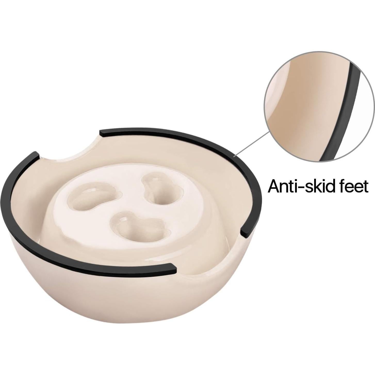 Cuenco Antideslizante para Perros Flexzion 600ML - Alimentación Lenta