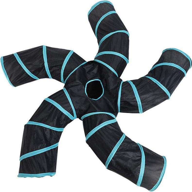 Túnel para Gatos iHOO 5 Vías Interactivo 60x25 cm