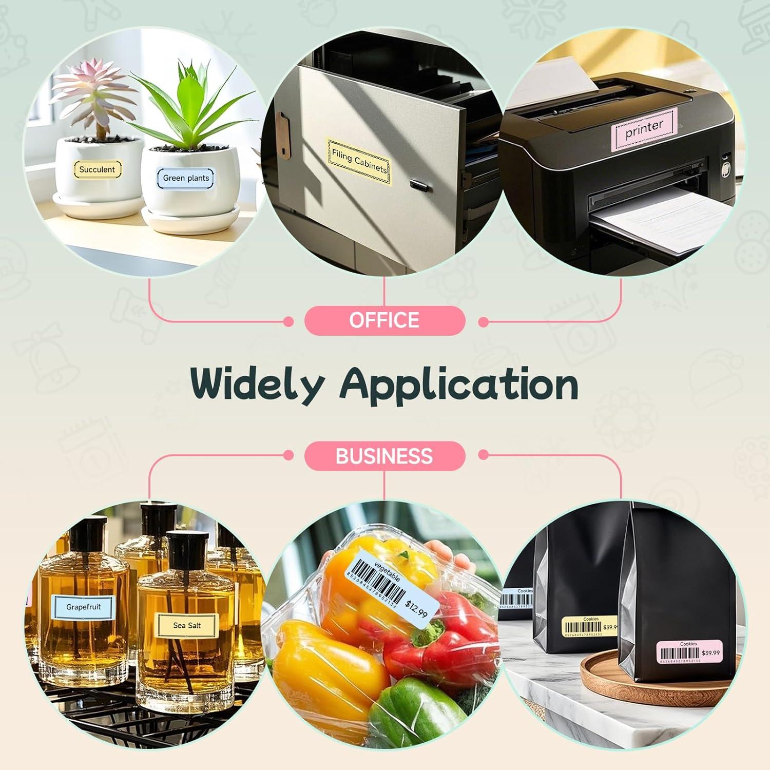 Impresora Térmica Mini de Etiquetas FOXLINE F10 Bluetooth