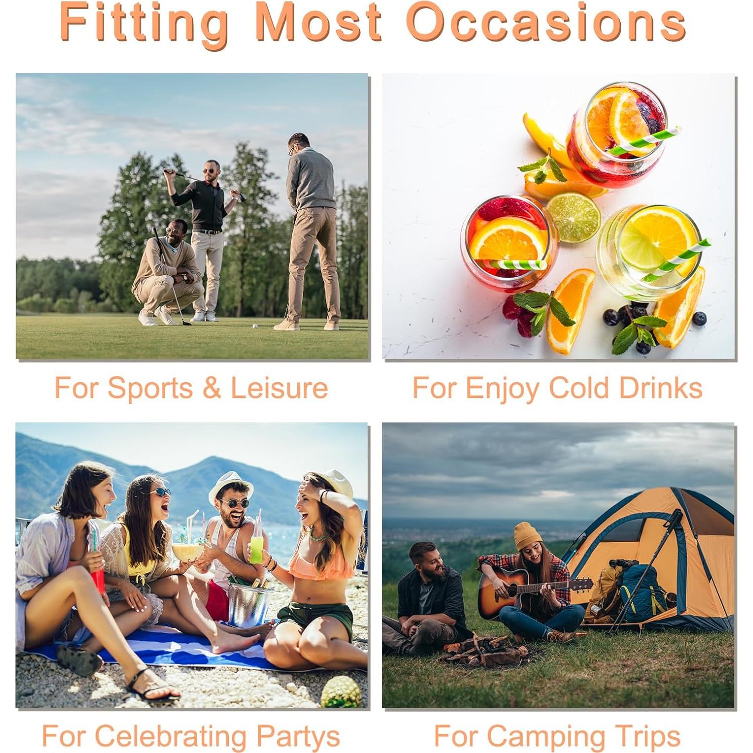 Pajitas de Metal Reutilizables uxcell 4 Pcs Ajustables 23-9.5 cm