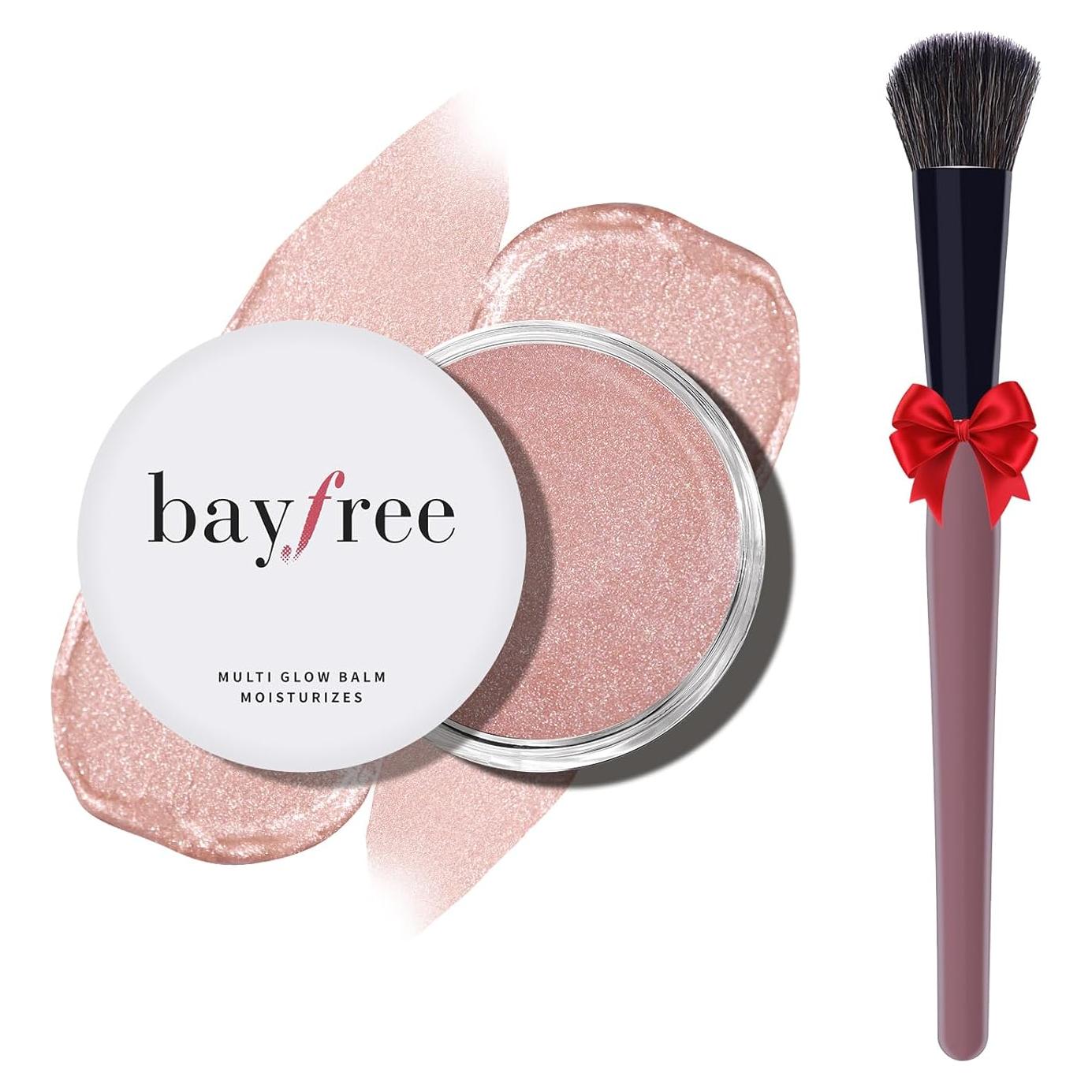 Set de Rubor en Crema Multiusos Bayfree + Brocha Suave 17.86g