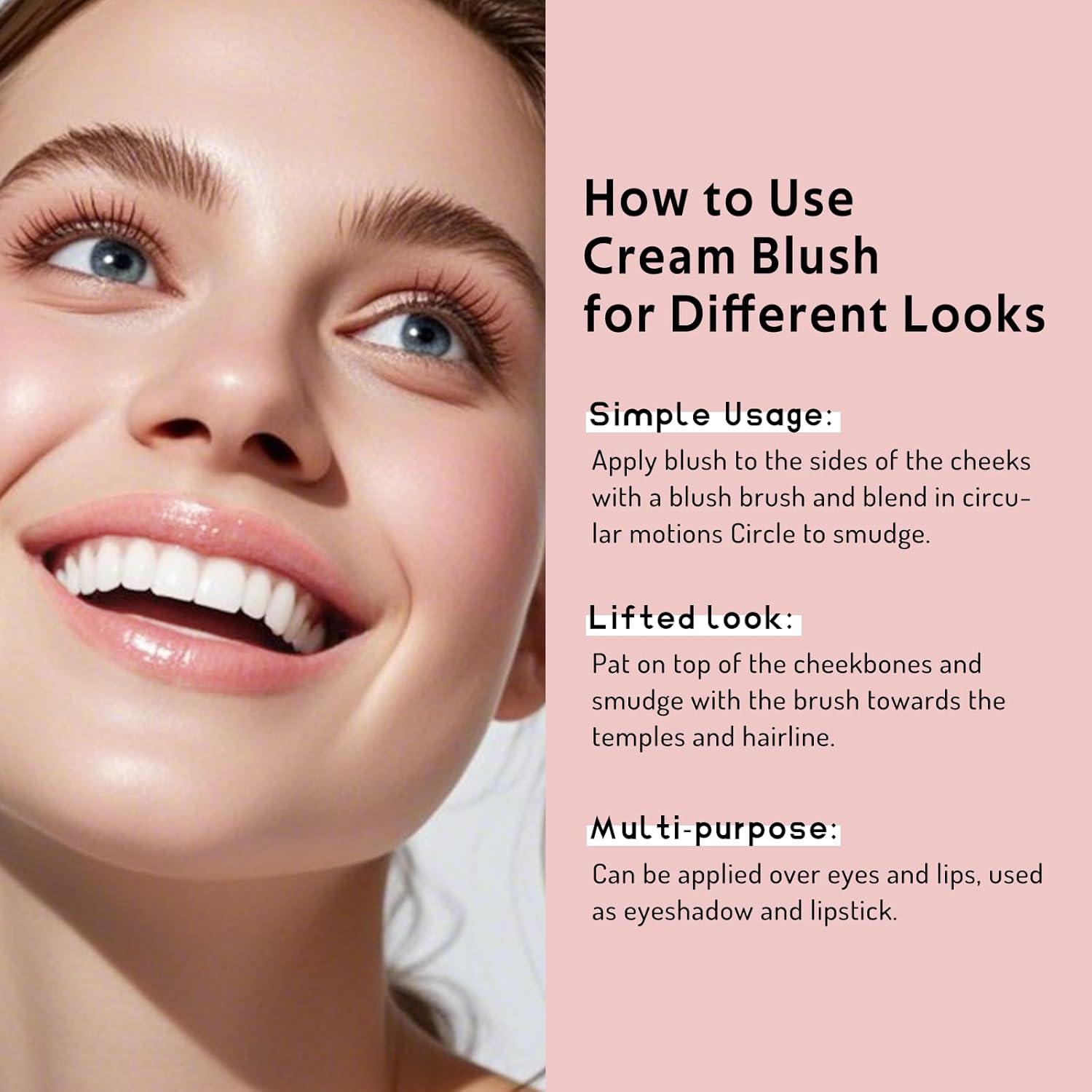 Set de Rubor en Crema Multiusos Bayfree + Brocha Suave 17.86g