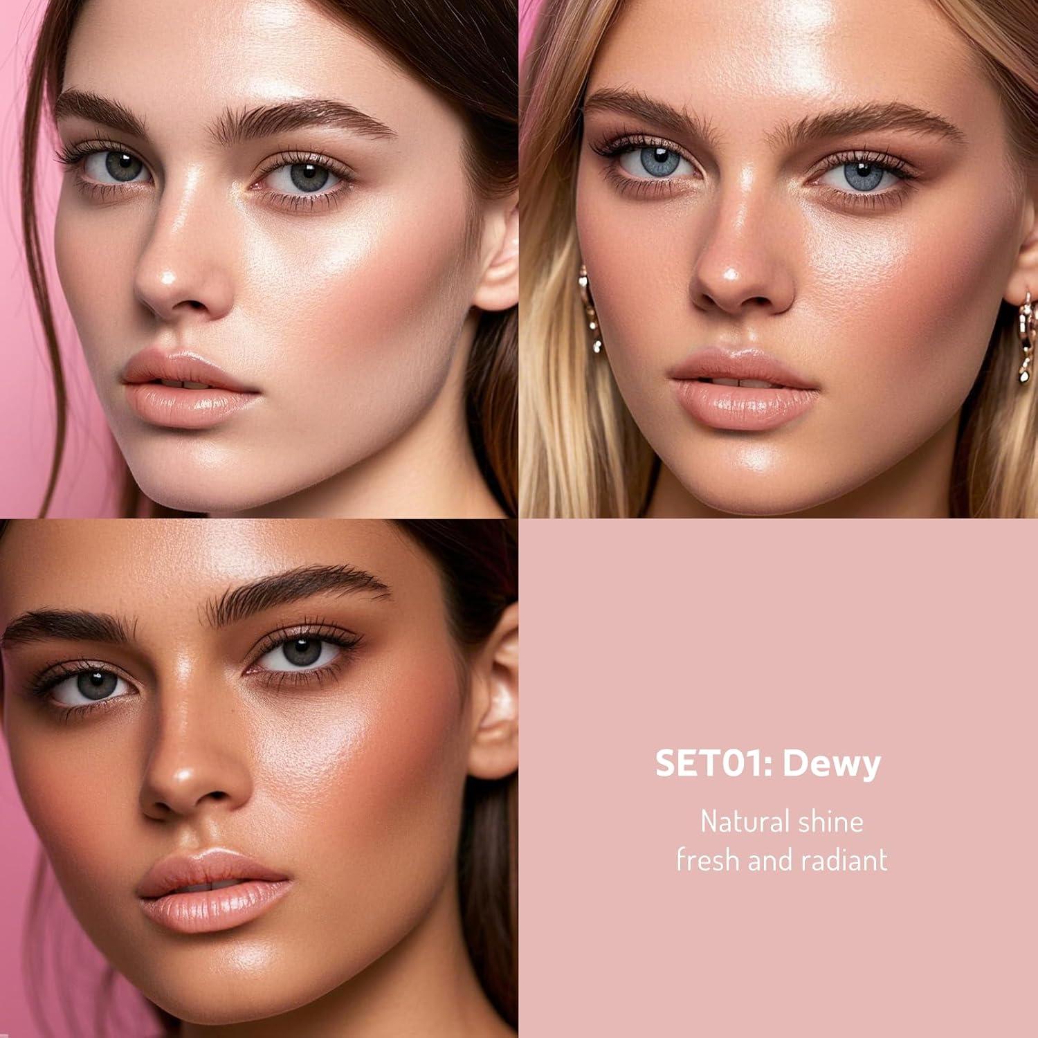 Set de Rubor en Crema Multiusos Bayfree + Brocha Suave 17.86g