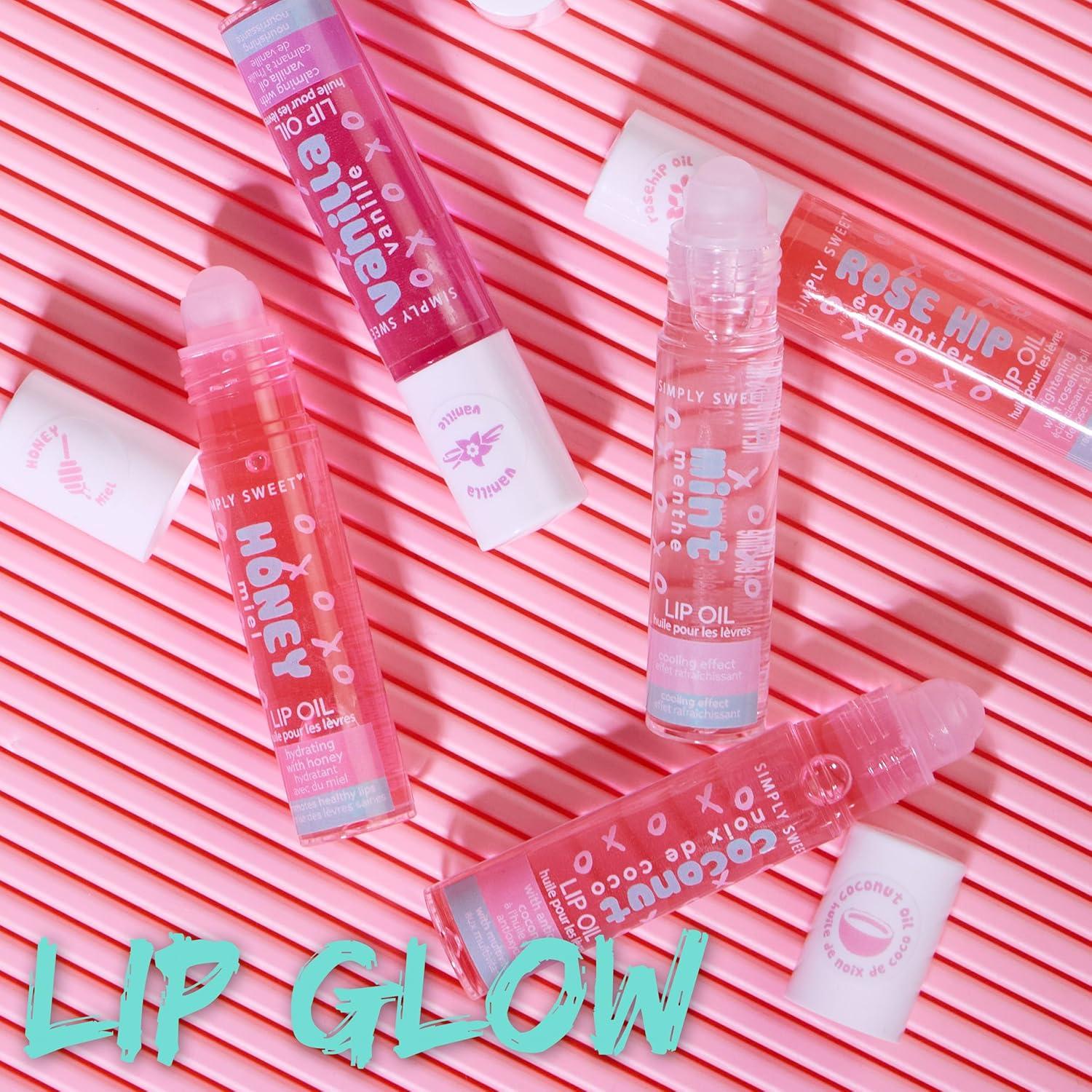 Set de 7 Aceites Labiales Hidratantes Almar - Brillo Intenso