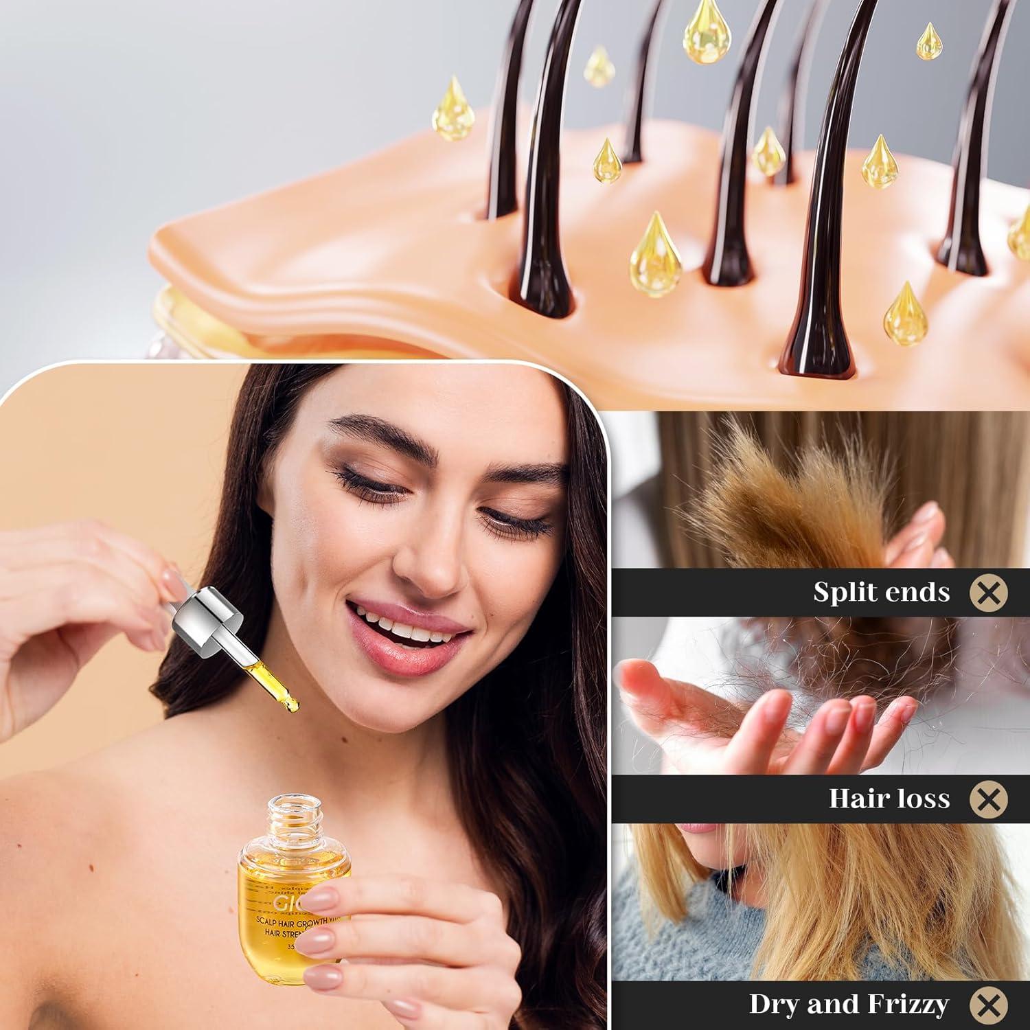 Aceite de Cúrcuma Giofna para Crecimiento del Cabello 150g