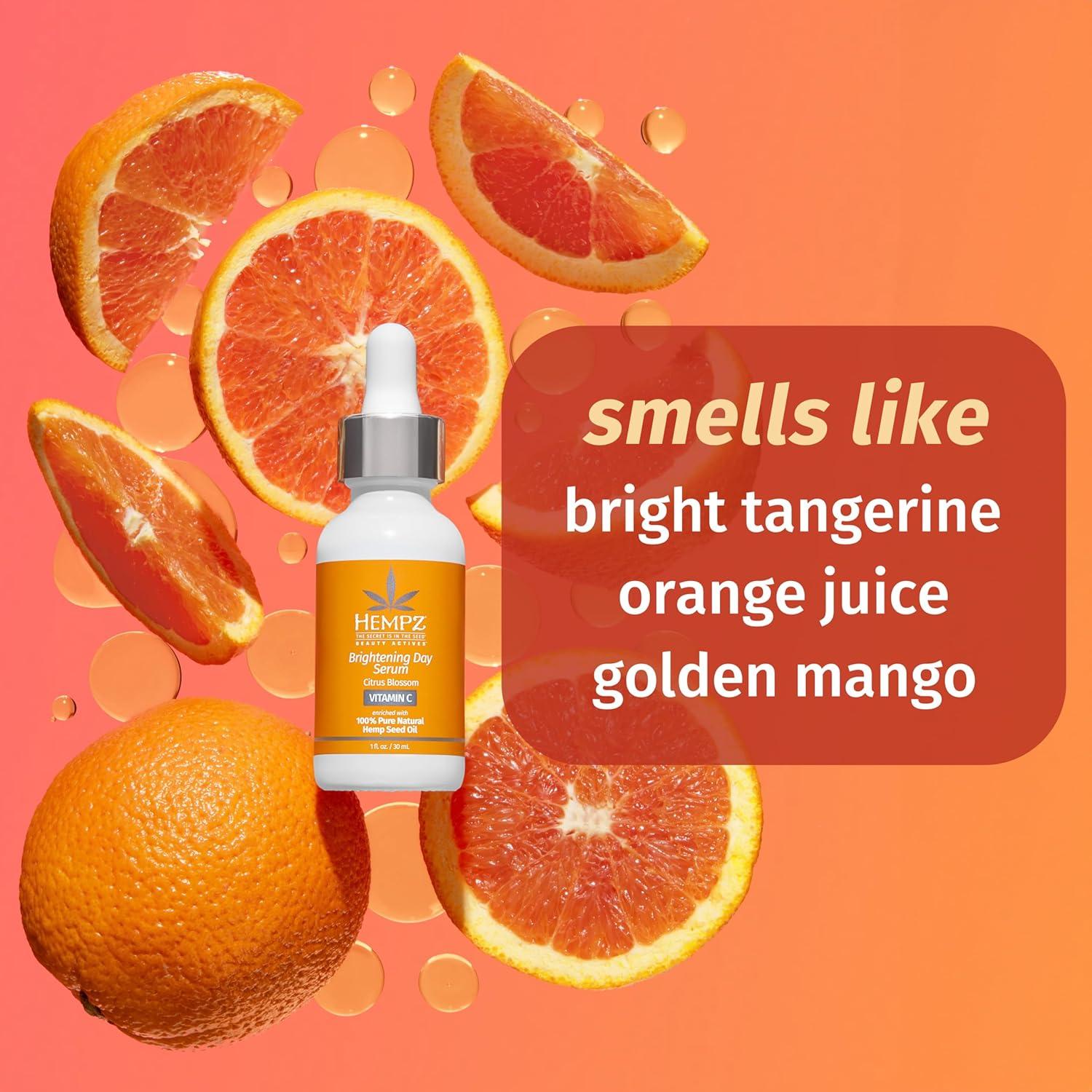 Suero Facial Hempz Flor de Cítricos 28.35 ml con Vitamina C