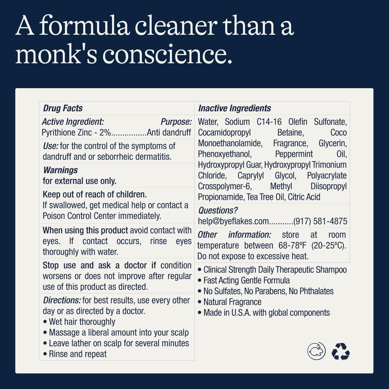 Juego de Champú y Acondicionador Anti Caspa Flakes 266 ml