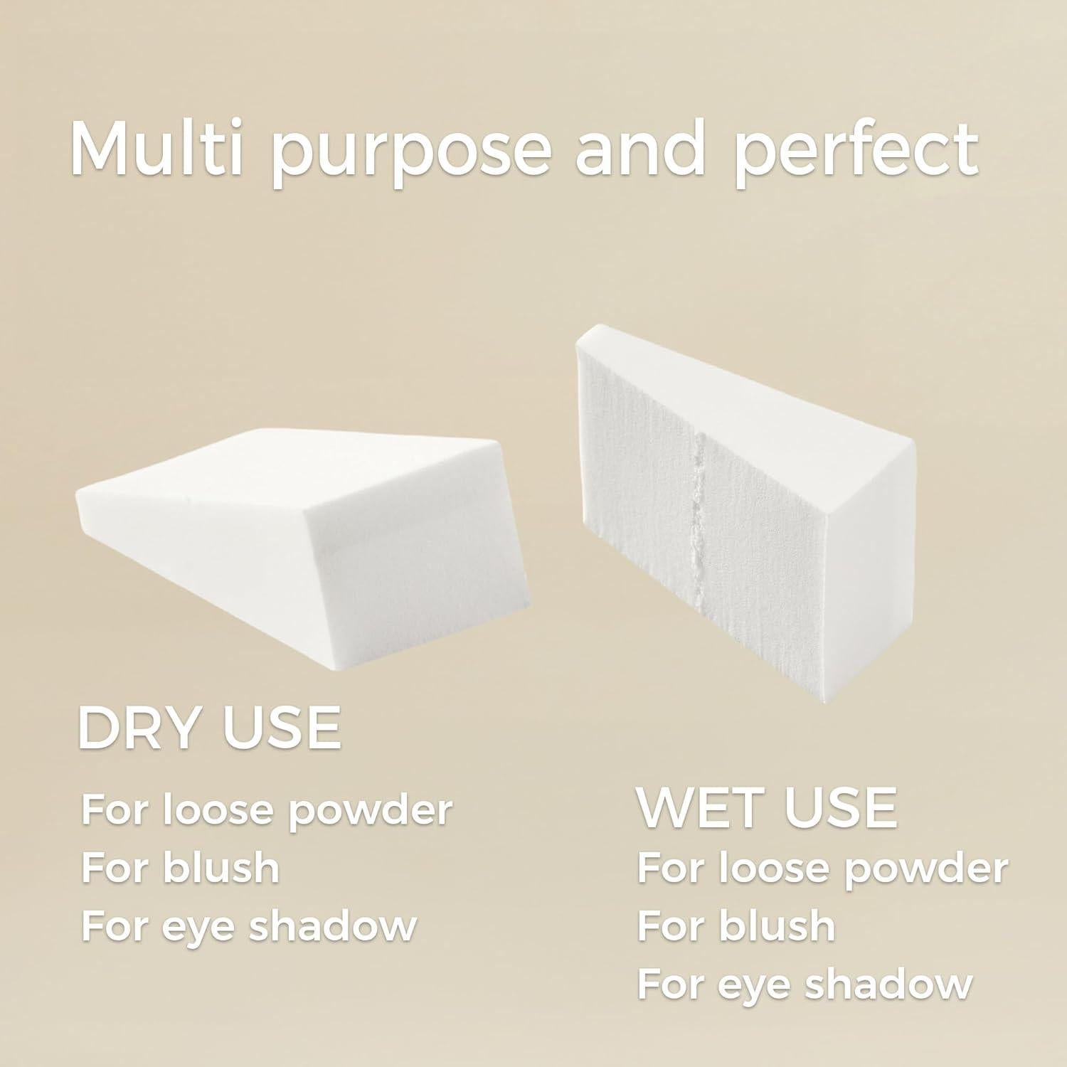 Esponjas de Maquillaje en Cuña Blossique - Paquete de 48 Unidades