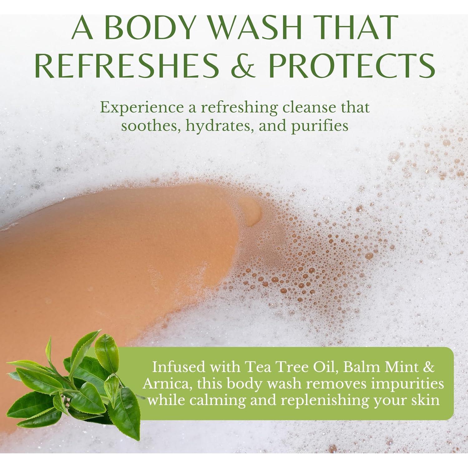 Jabón Corporal Orgánico Edenika 473 ml - Aceite de Árbol de Té