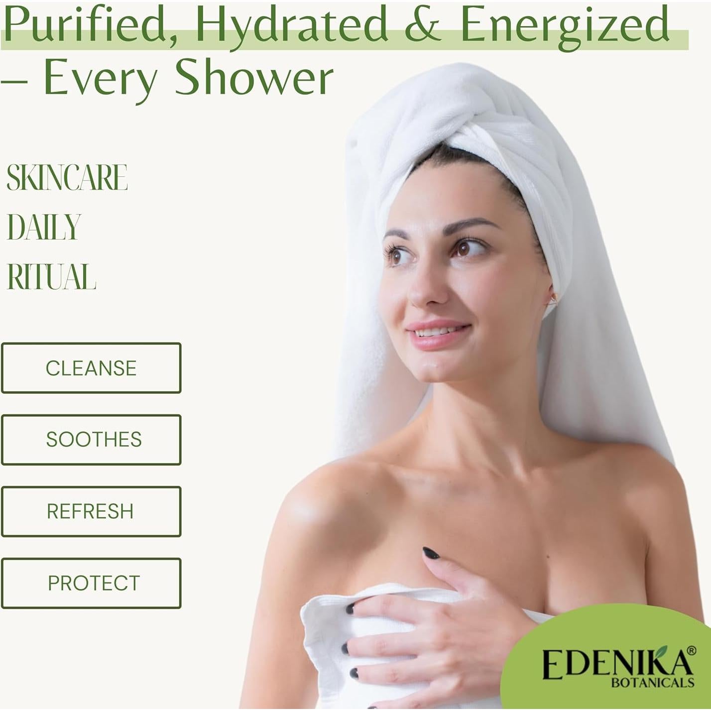 Jabón Corporal Orgánico Edenika 473 ml - Aceite de Árbol de Té