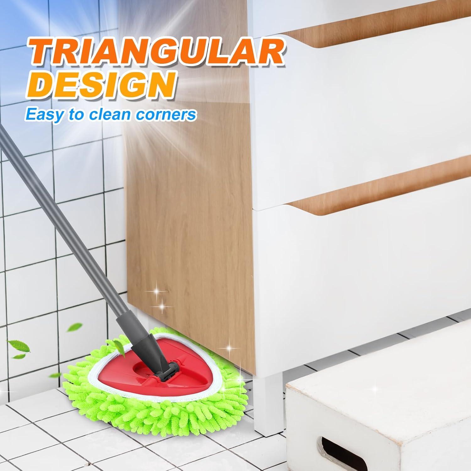 Paquete de 2 almohadillas de mopa O-Cedar EasyWring verdes