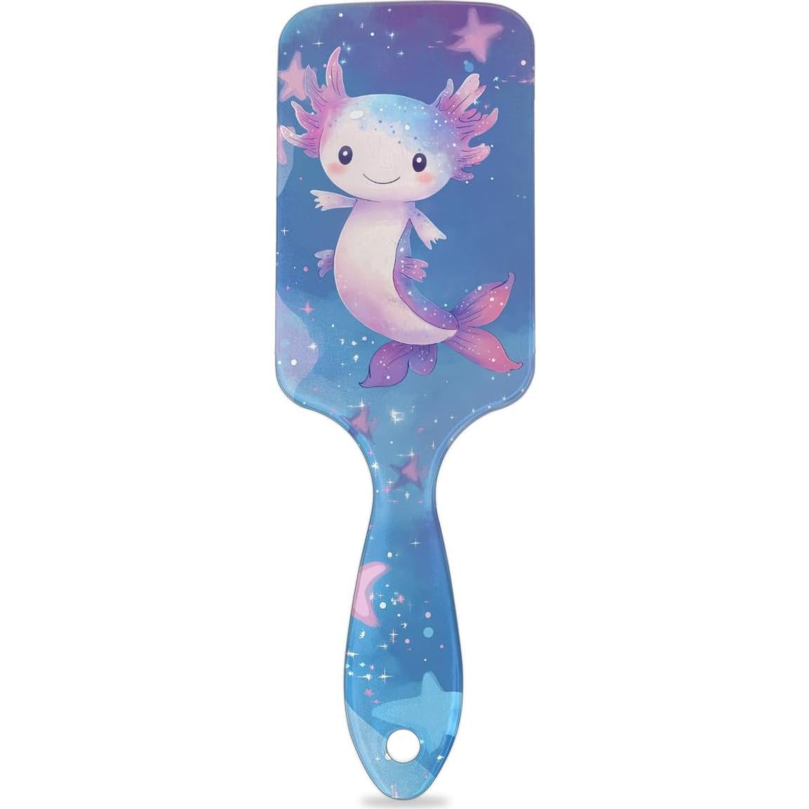 Cepillo Desenredante para Niños Eizlang Axolotl - Húmedo/Seco