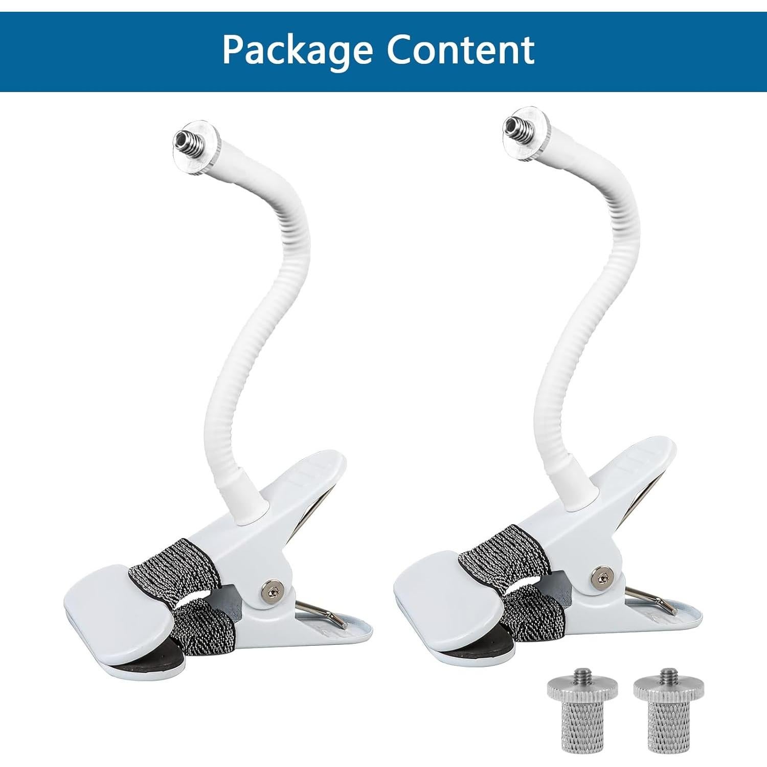 Soporte de cámara flexible OkeMeeo para Wyze Cam - 2 paquetes