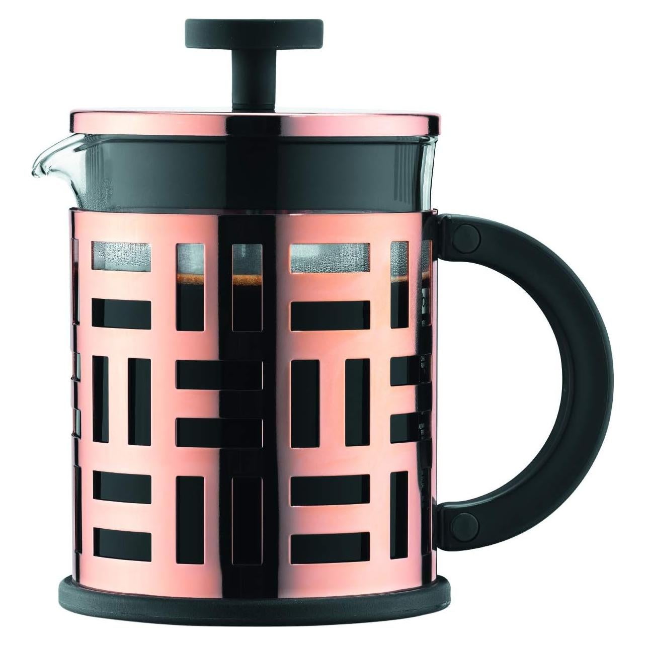 Cafetera Prensa Francesa Bodum Eileen 4 Tazas Cobre 0.5L